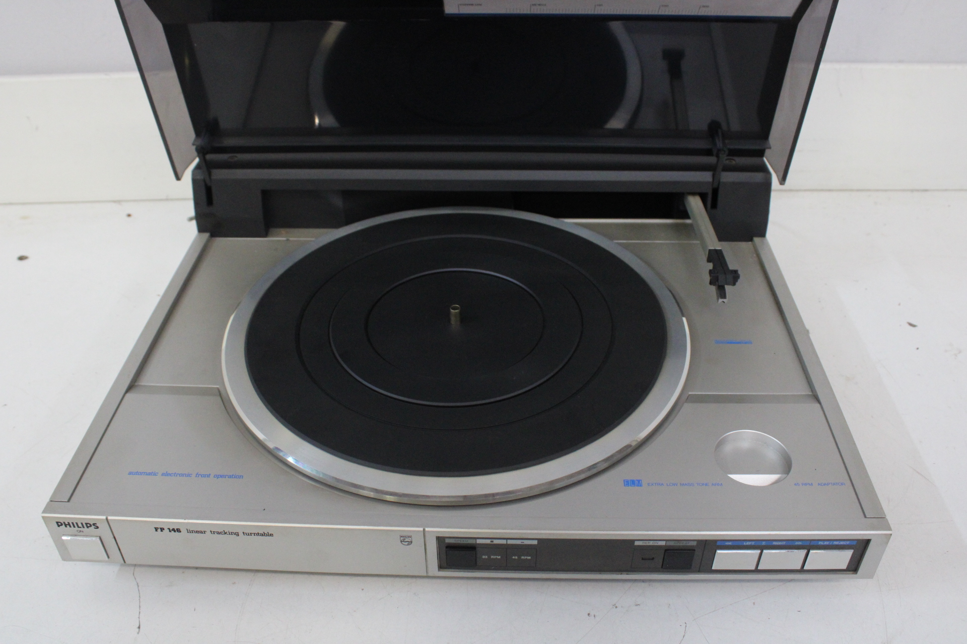 Philips FP 146 Linear Tracking Turntable – foto 8 – kavel bij GSD Auctions, Zoeterwoude