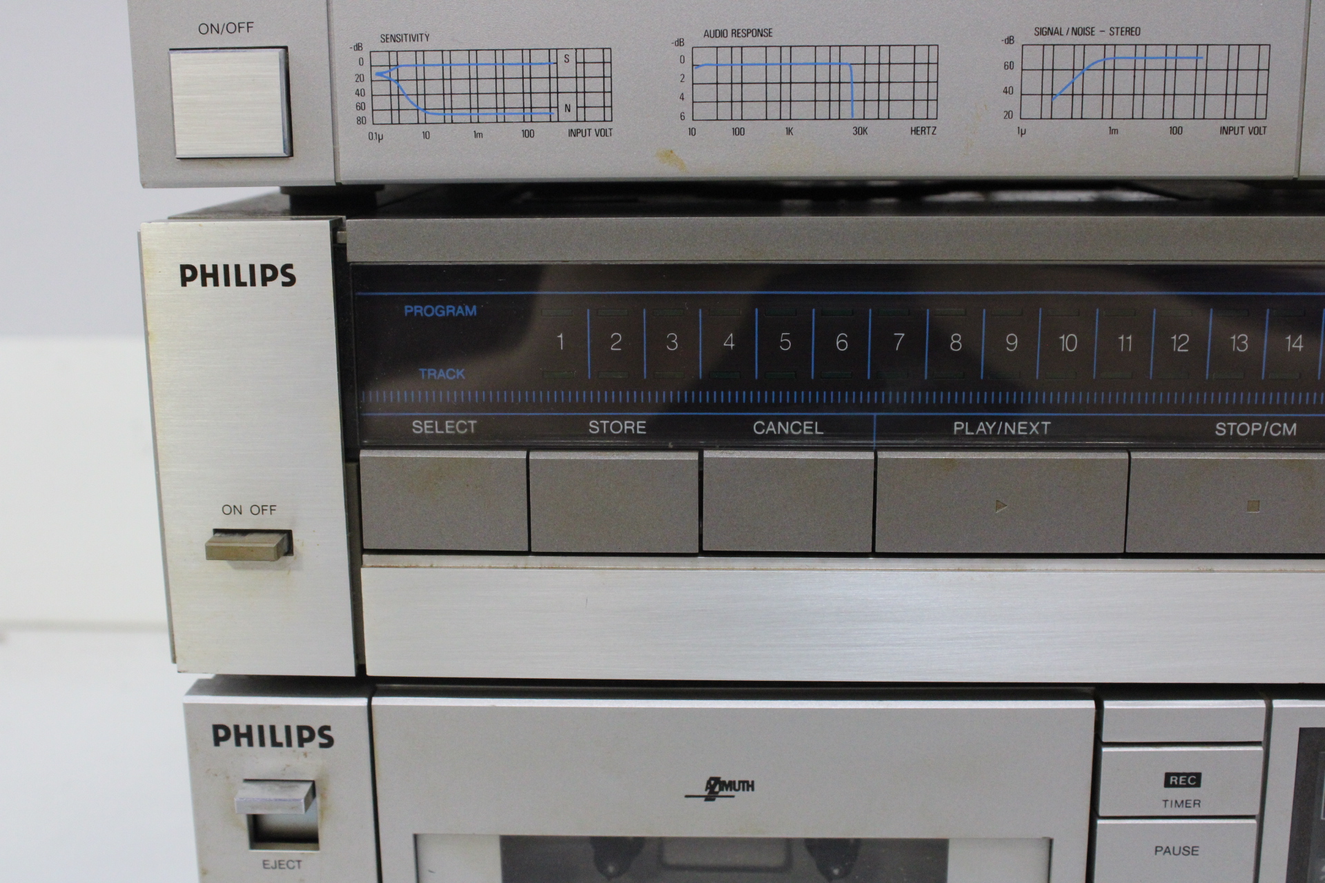 Philips FT144 tuner, CD200 speler en FC141 cassette recorder – foto 5 – kavel bij GSD Auctions, Zoeterwoude
