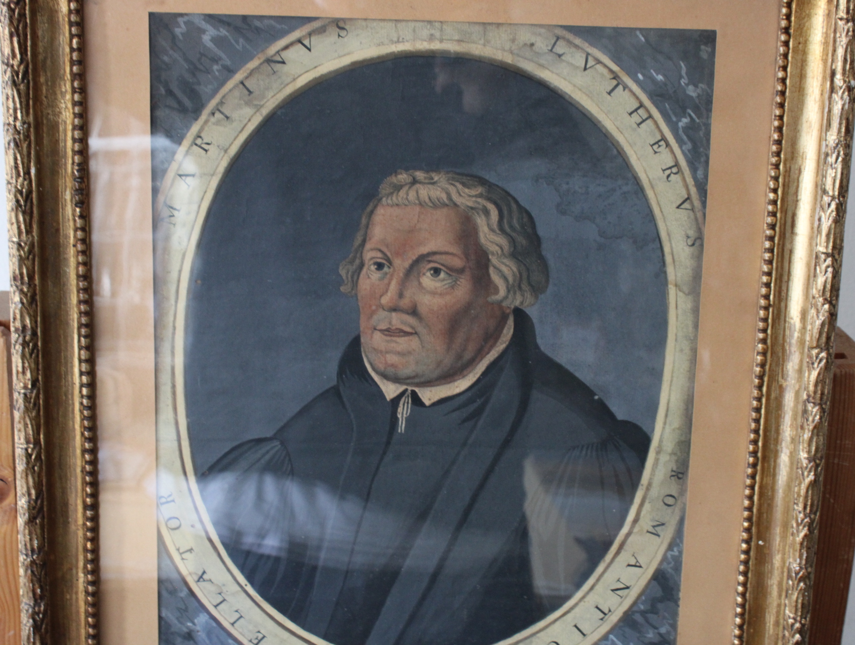 Gekaderd portret van Maarten Luther – foto 7 – kavel bij GSD Auctions, Zoeterwoude