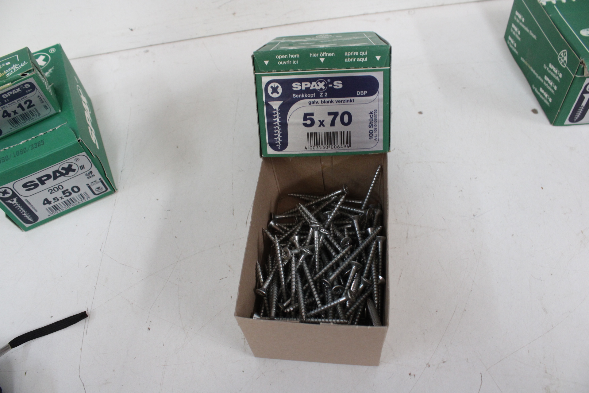 Spax schroeven mix sets – foto 10 – kavel bij GSD Auctions, Zoeterwoude