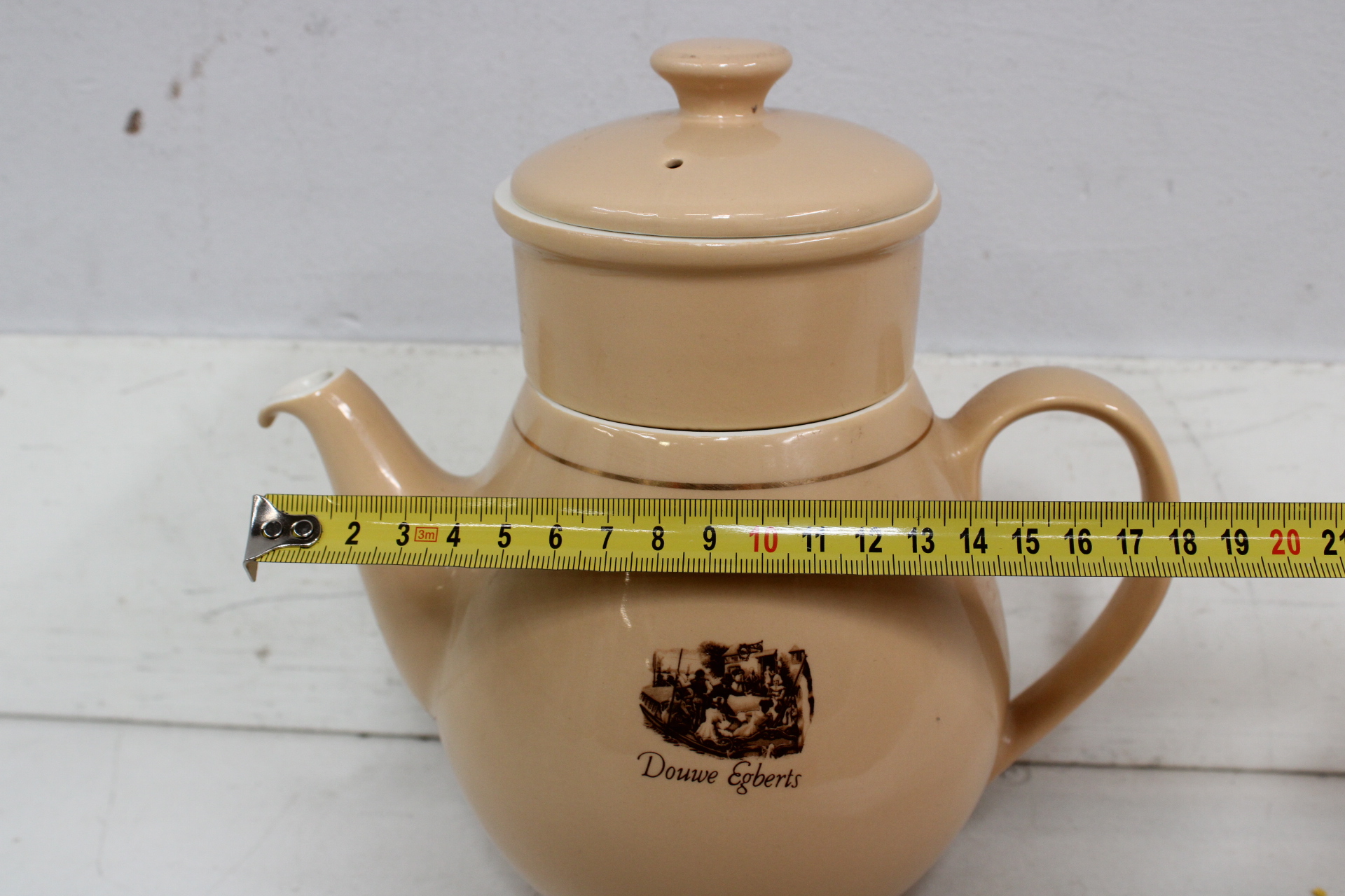 Douwe Egberts theepot – foto 6 – kavel bij GSD Auctions, Zoeterwoude