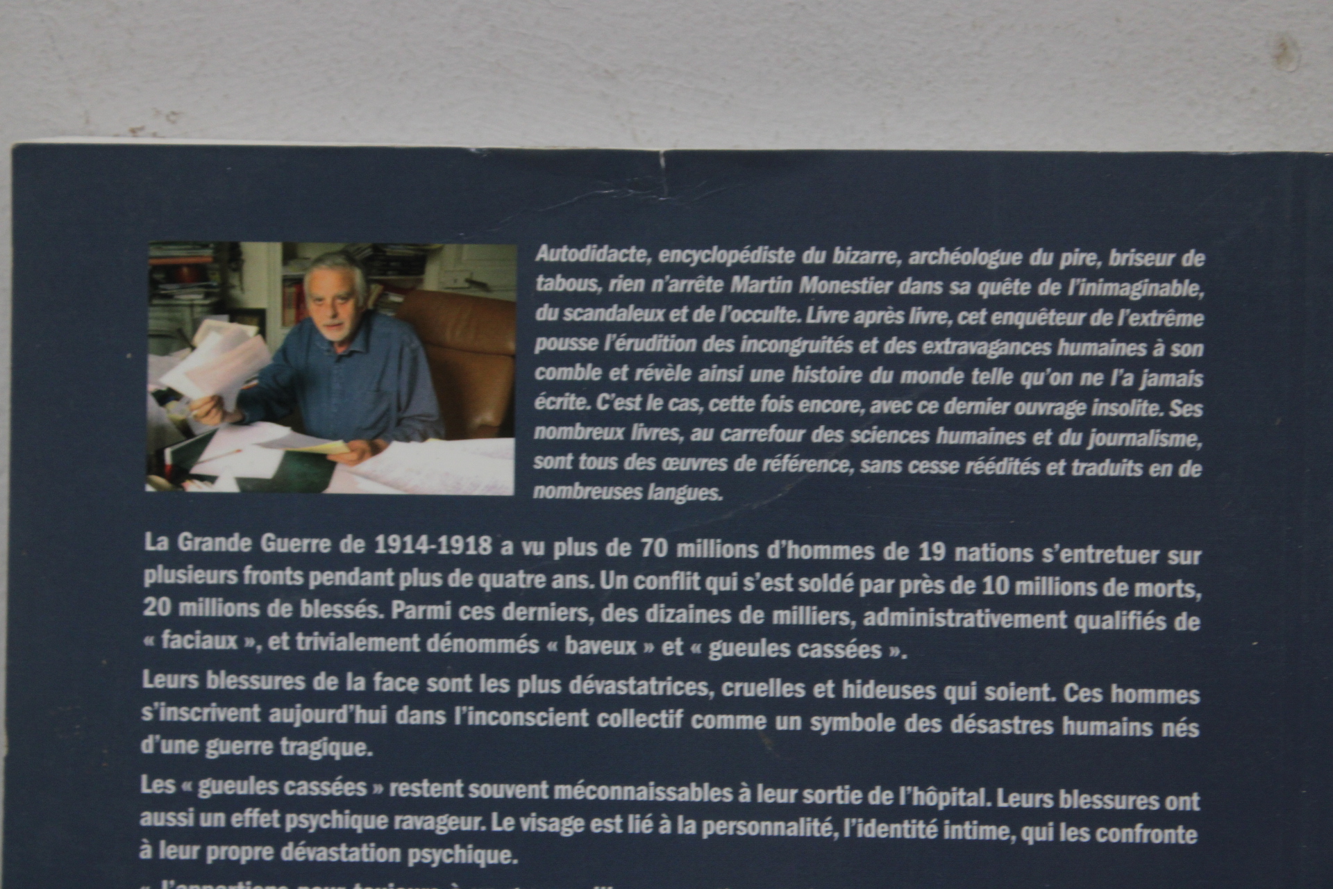 Boek Les Gueules Cassées door Martin Monestier – foto 6 – kavel bij GSD Auctions, Zoeterwoude
