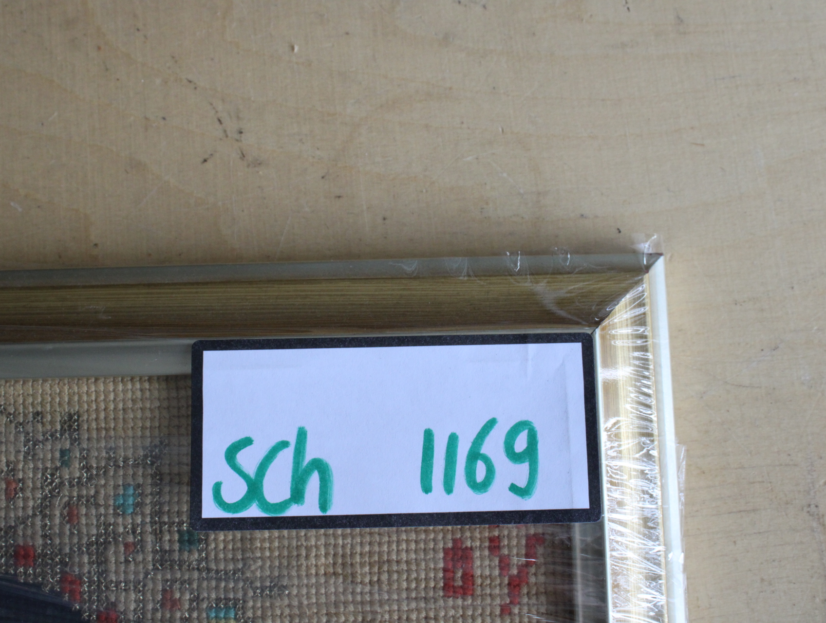Geborduurd religieus icoon in lijst – foto 10 – kavel bij GSD Auctions, Zoeterwoude