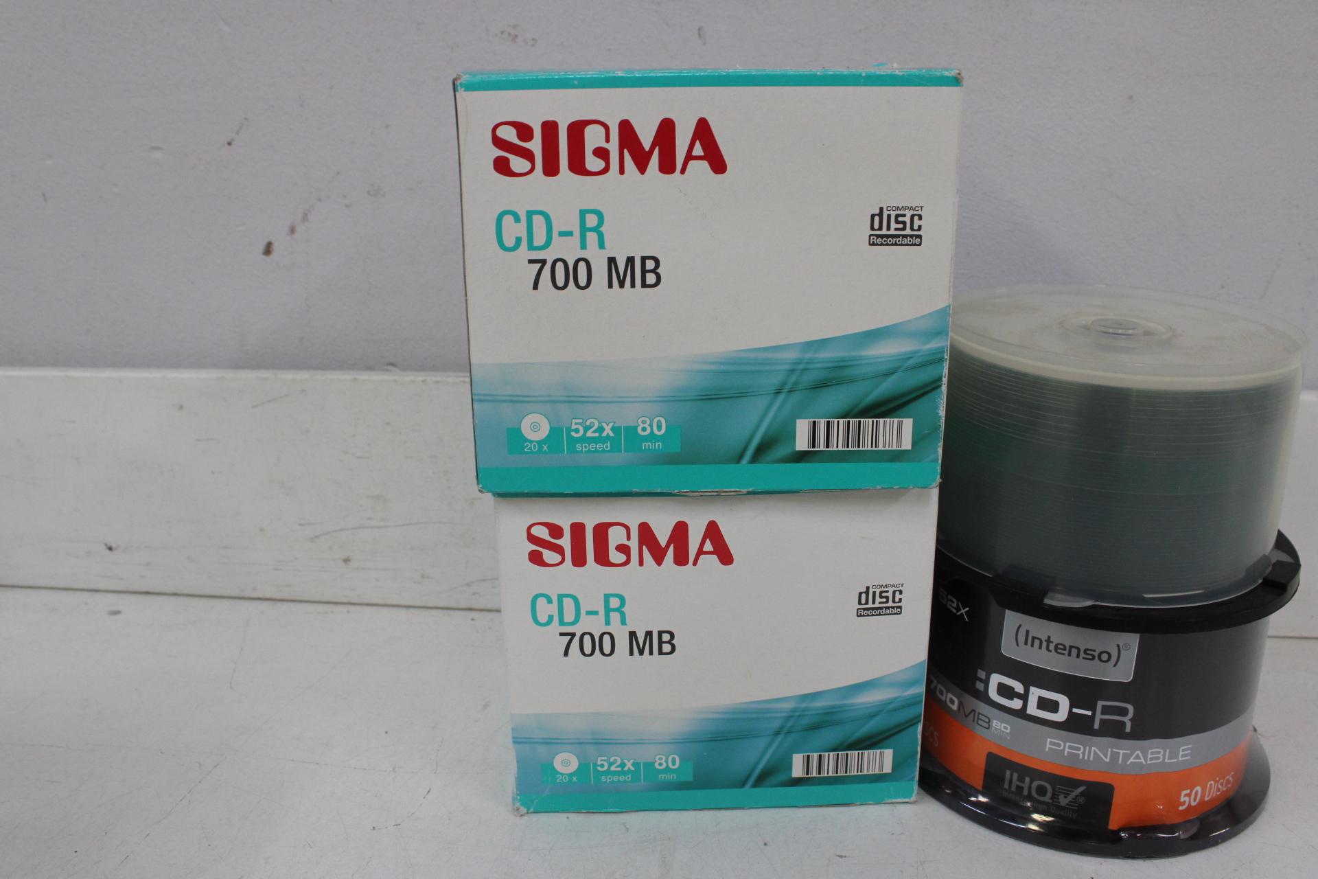 Stapels DVD+R, DVD-R en CD-R - Lege CD's en DVD's – foto 6 – kavel bij GSD Auctions, Zoeterwoude