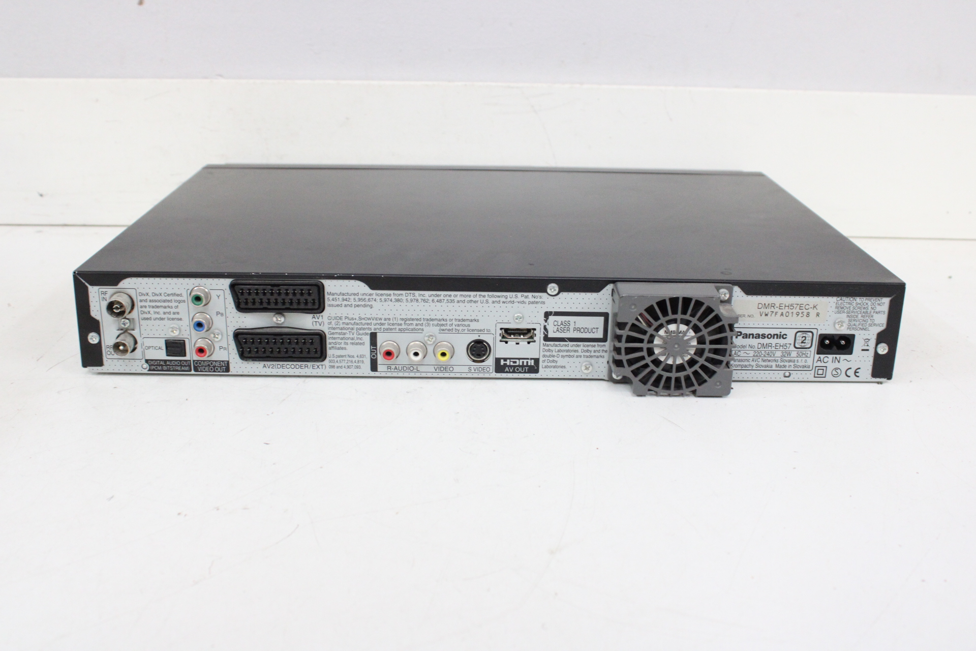 Panasonic DMR-EH57 DVD recorder – foto 7 – kavel bij GSD Auctions, Zoeterwoude