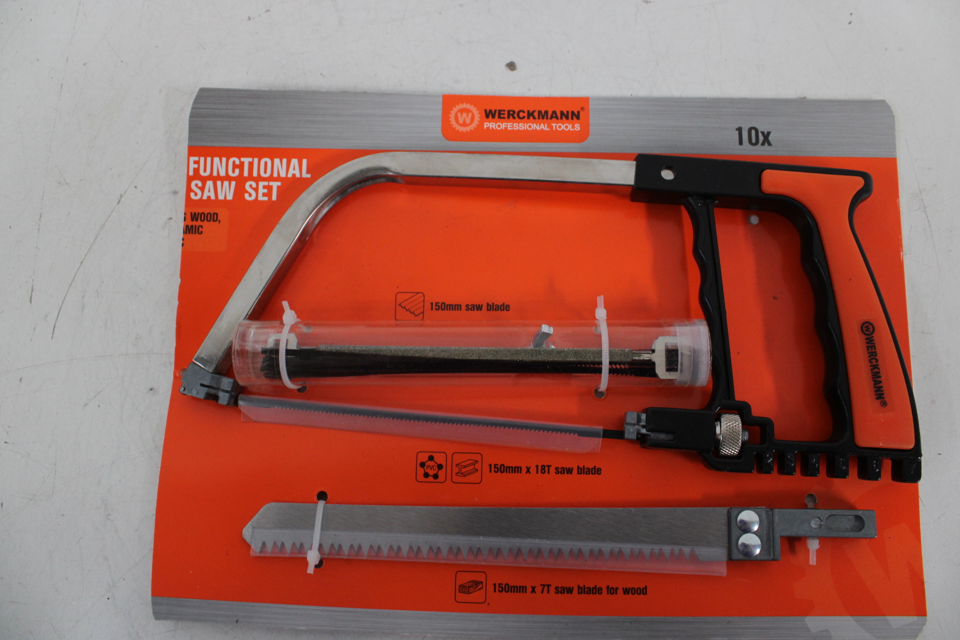 Werckmann Functional Saw Set met zaagbladen – foto 3 – kavel bij GSD Auctions, Zoeterwoude