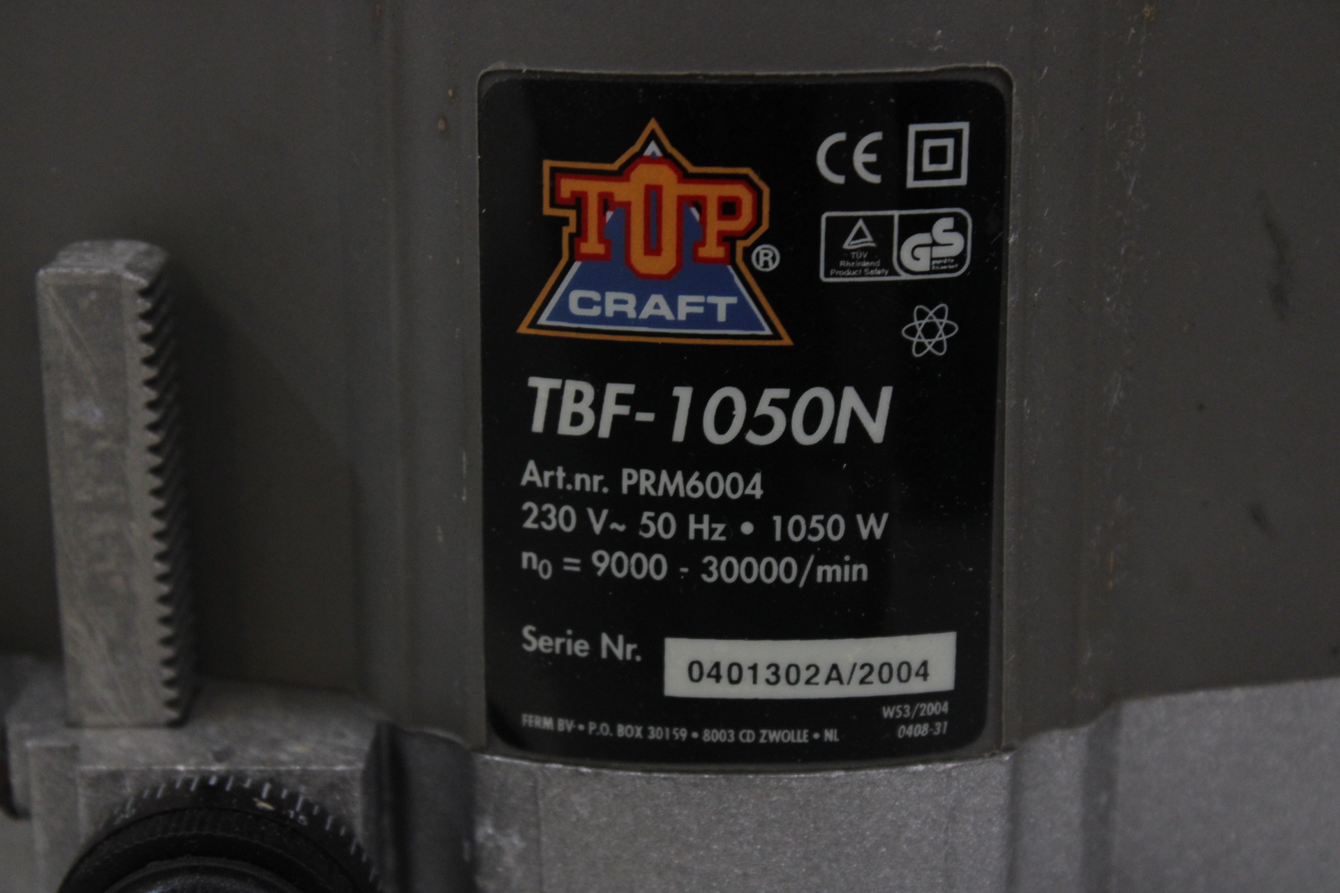 Top Craft TBF-1050N bovenfrees – foto 3 – kavel bij GSD Auctions, Zoeterwoude