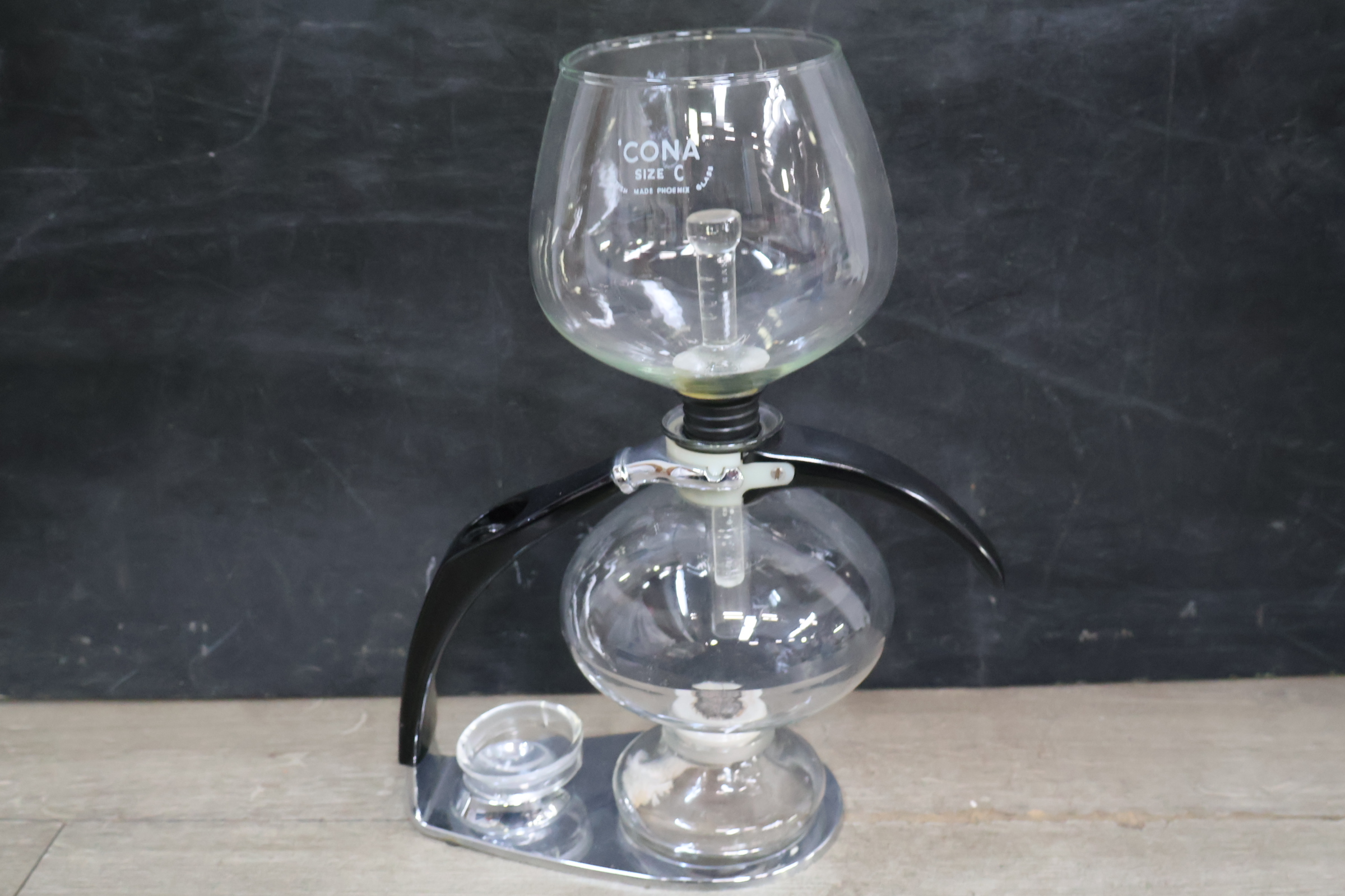 Vintage Cona Sifon koffiezetapparaat – foto 4 – kavel bij GSD Auctions, Zoeterwoude