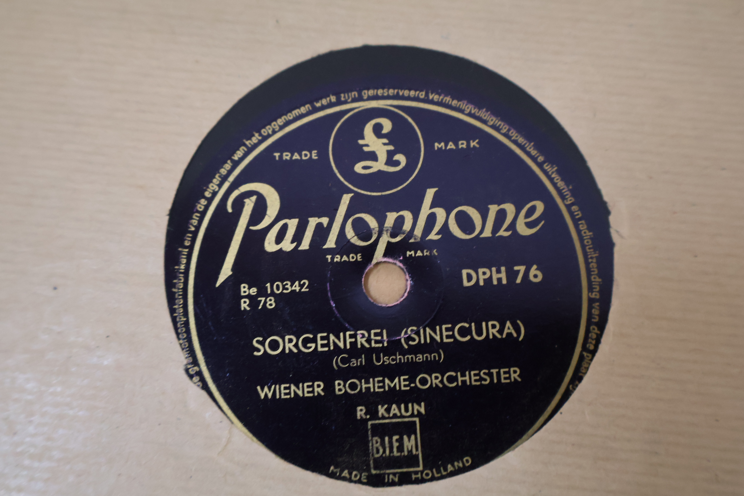 Collectie vintage Bakelietplaten – foto 7 – kavel bij GSD Auctions, Zoeterwoude