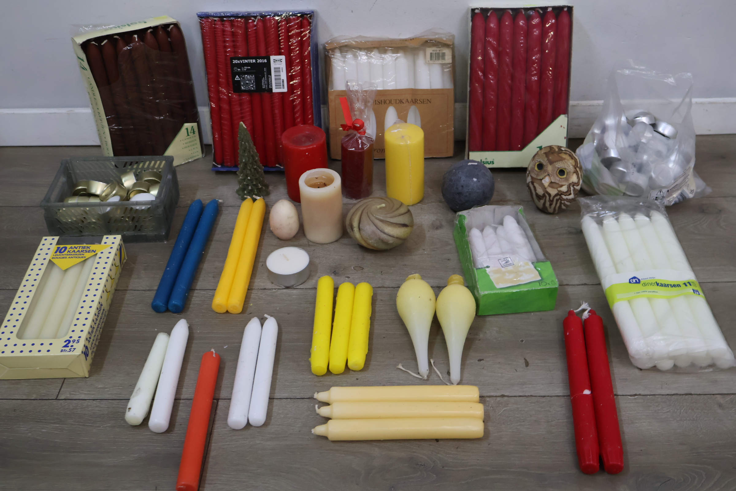Grote verzameling Kaarsen – foto 7 – kavel bij GSD Auctions, Zoeterwoude