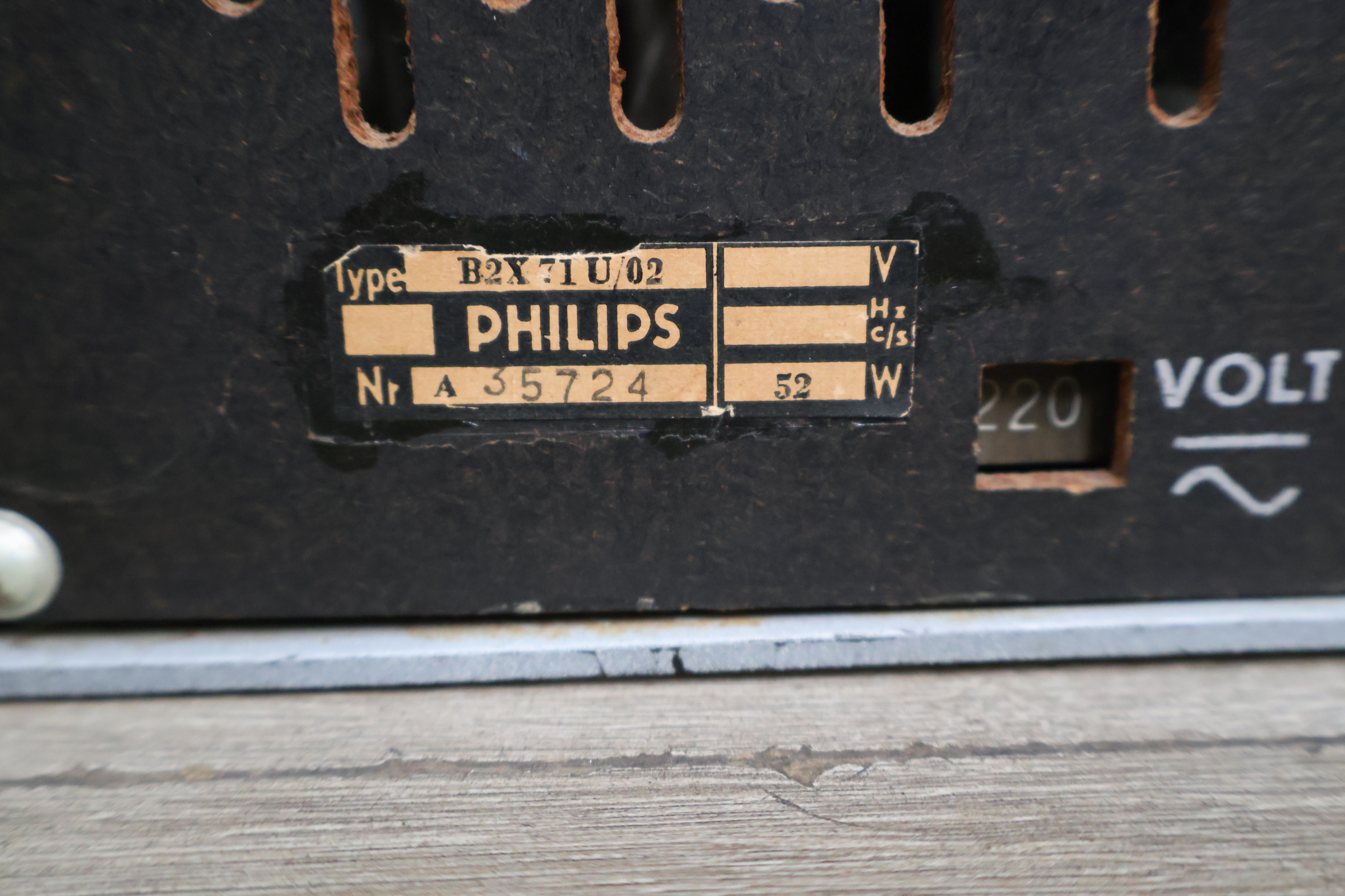 Philips vintage radio met ronde tuning display – foto 10 – kavel bij GSD Auctions, Zoeterwoude