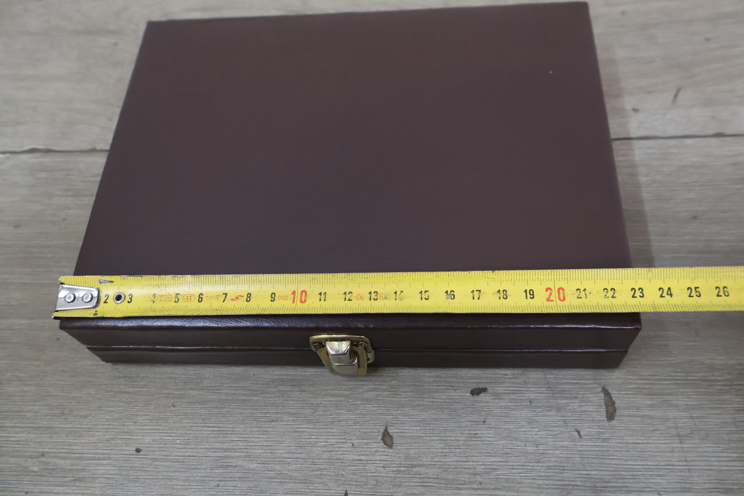 Backgammon spel in bruine opbergtas – foto 8 – kavel bij GSD Auctions, Zoeterwoude