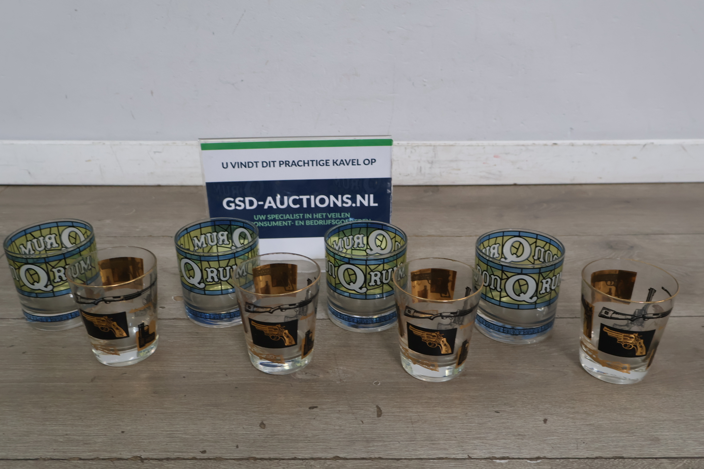 Set Borrelglazen – foto 2 – kavel bij GSD Auctions, Zoeterwoude