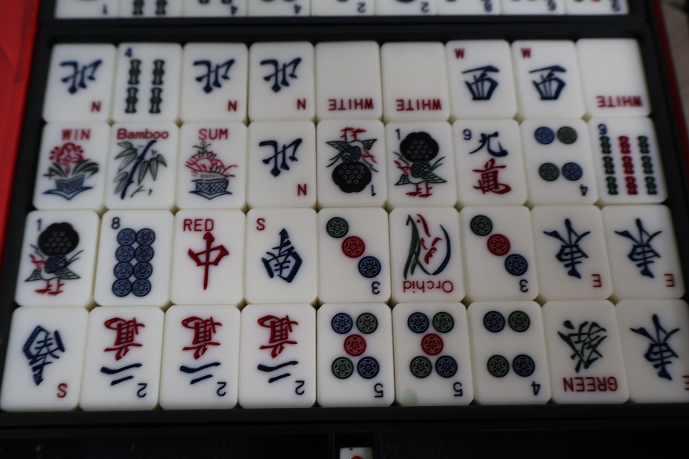 Mah-Jongg spel in opbergetui – foto 8 – kavel bij GSD Auctions, Zoeterwoude