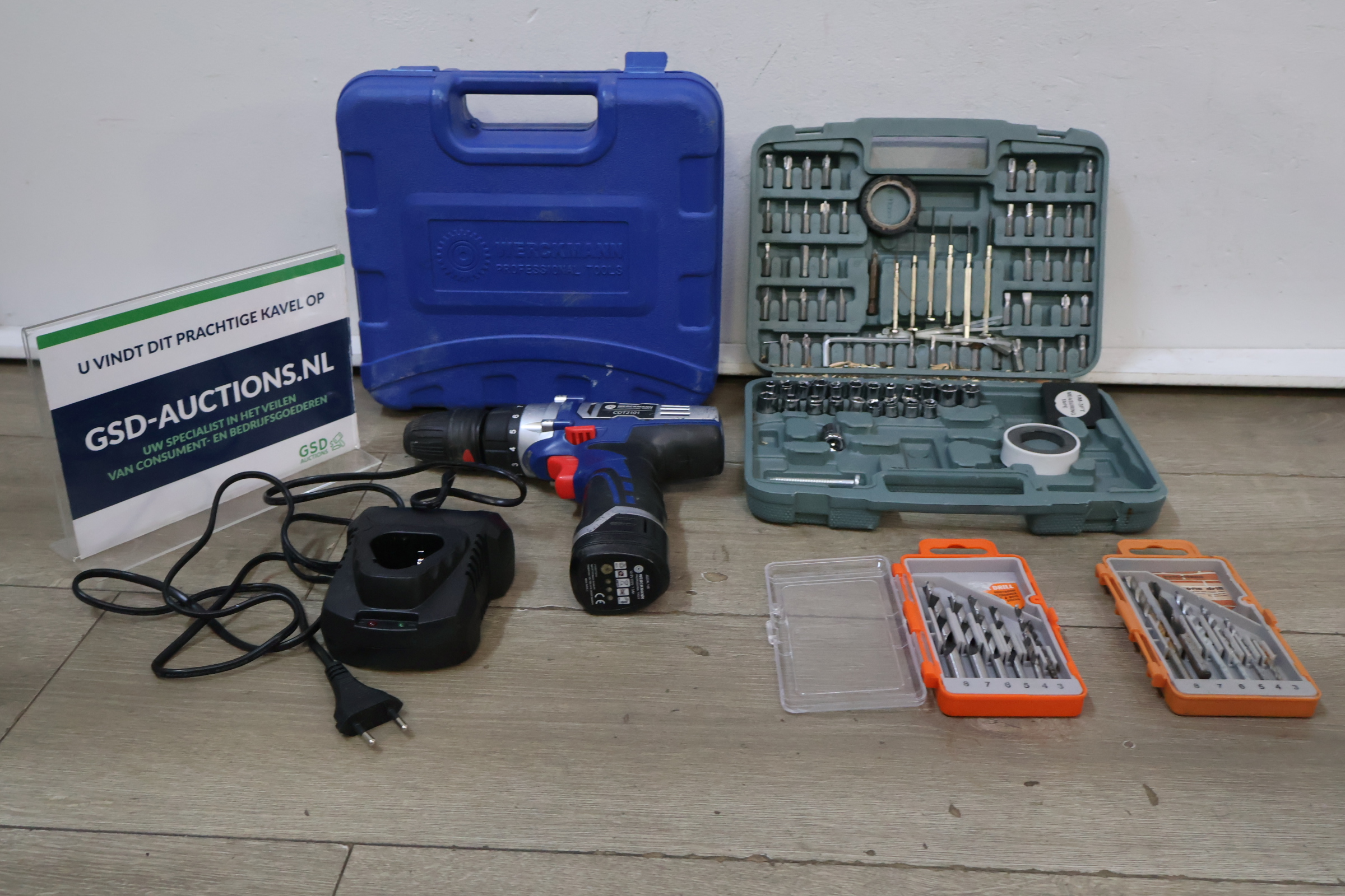 Worx 16V Accuboormachine met toebehoren – foto 2 – kavel bij GSD Auctions, Zoeterwoude