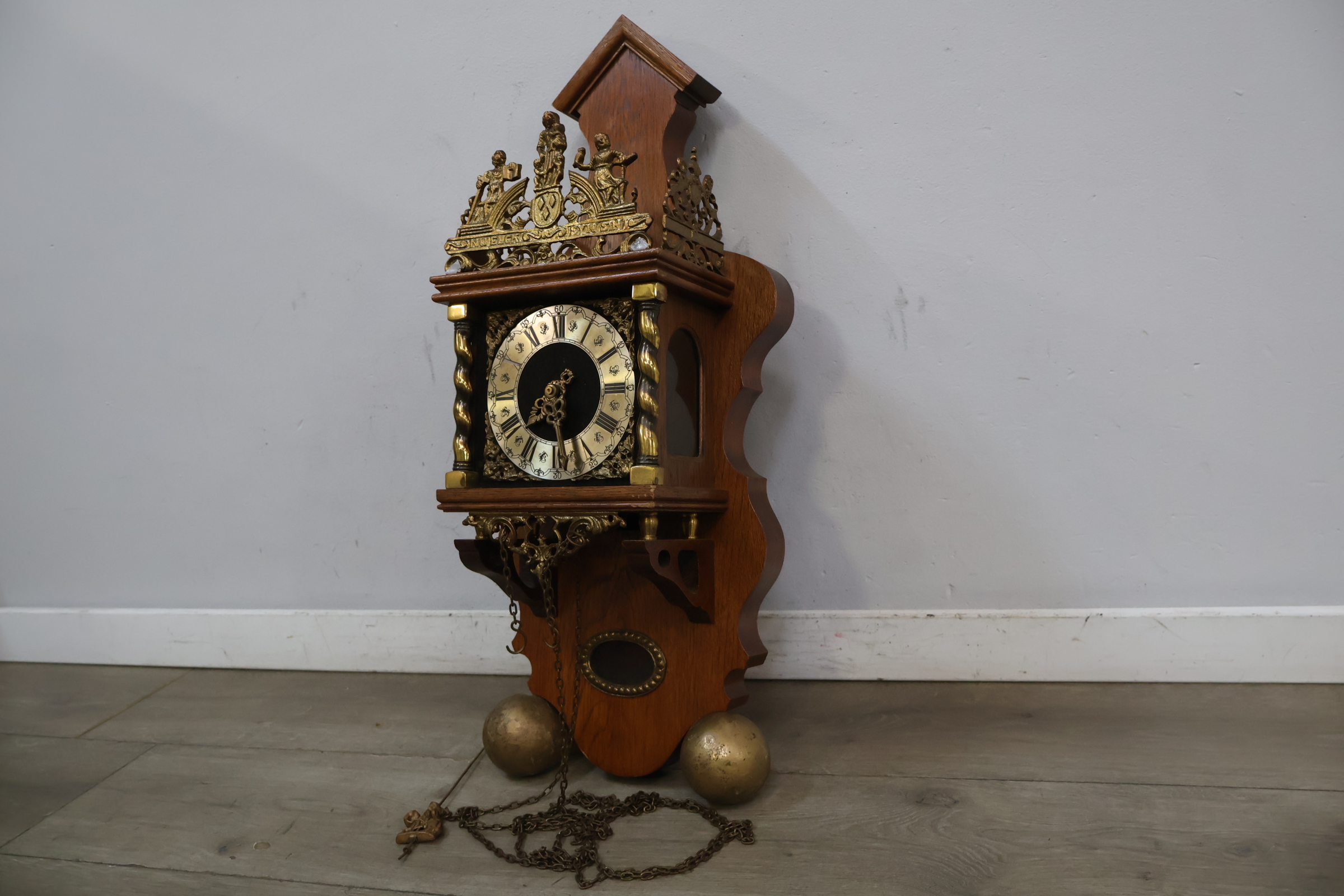 Zaanse Wandklok – foto 8 – kavel bij GSD Auctions, Zoeterwoude