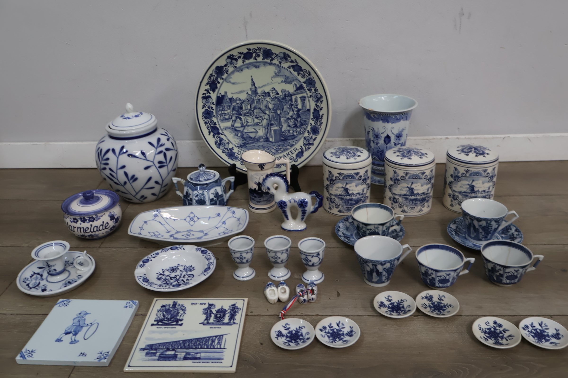 Grote Set Blauw-Wit Porselein – foto 4 – kavel bij GSD Auctions, Zoeterwoude