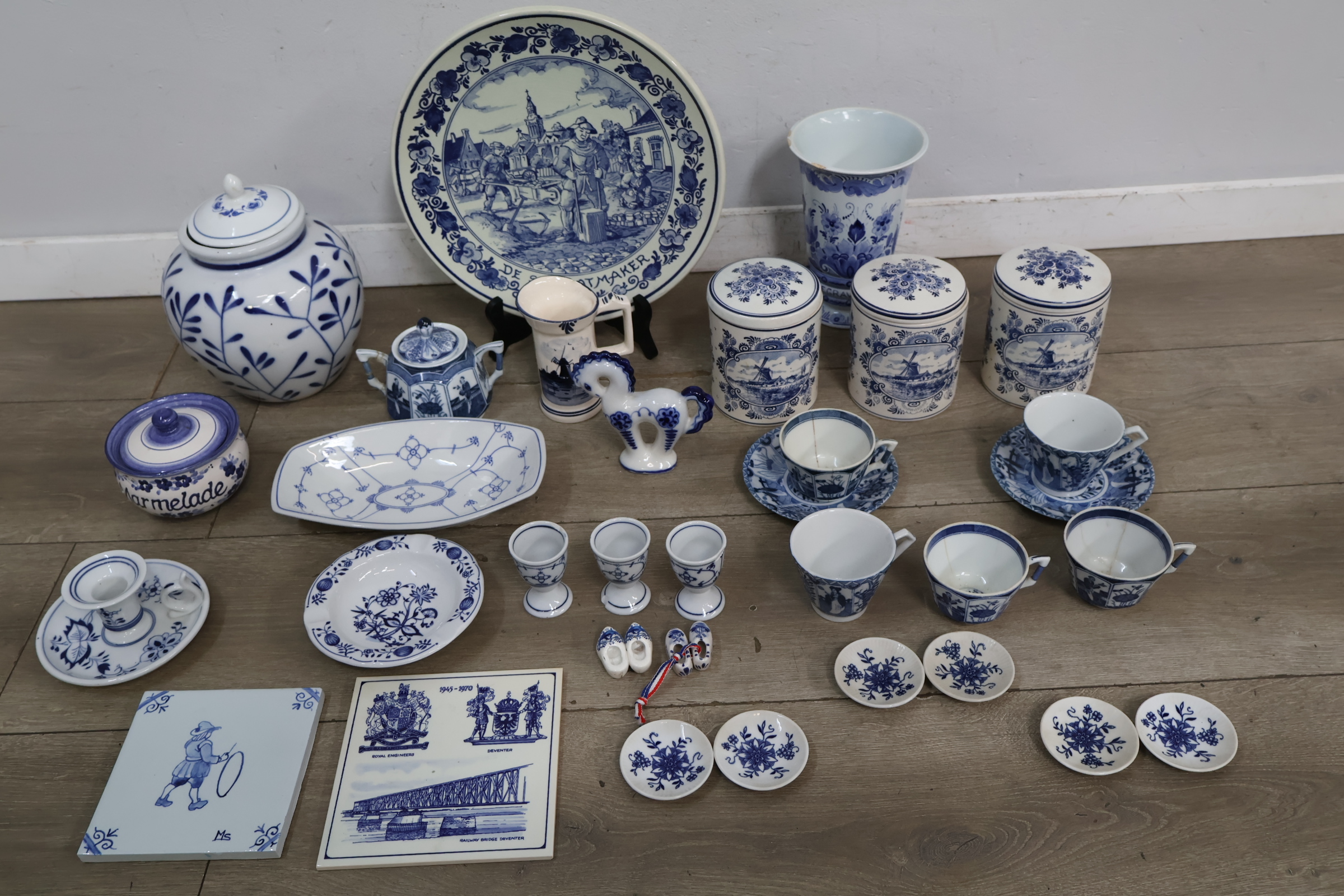 Grote Set Blauw-Wit Porselein – foto 5 – kavel bij GSD Auctions, Zoeterwoude