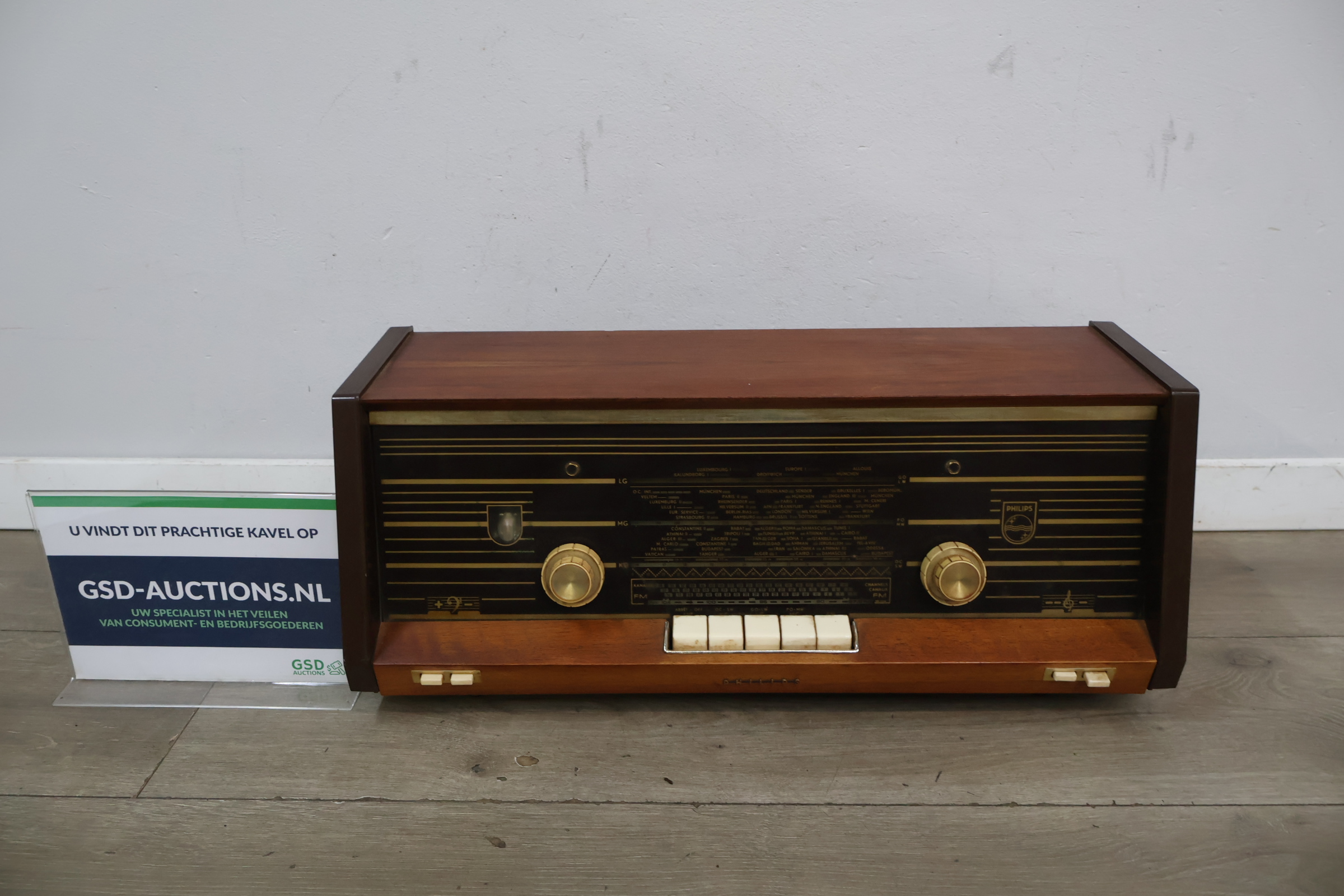 Philips vintage radio - Jaren '60 – foto 2 – kavel bij GSD Auctions, Zoeterwoude