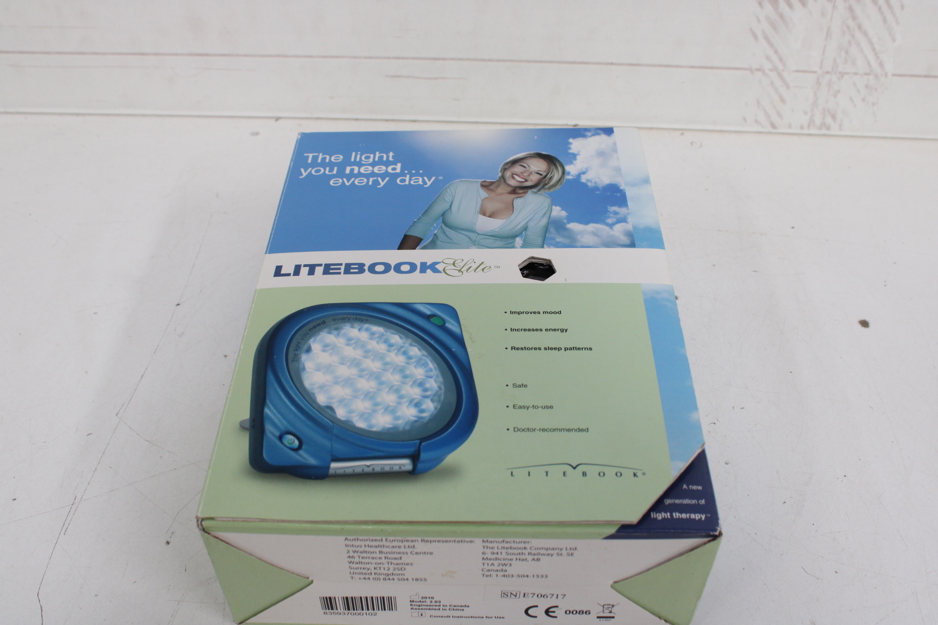 Litebook Elite lichttherapie apparaat met accessoires' – foto 9 – kavel bij GSD Auctions, Zoeterwoude