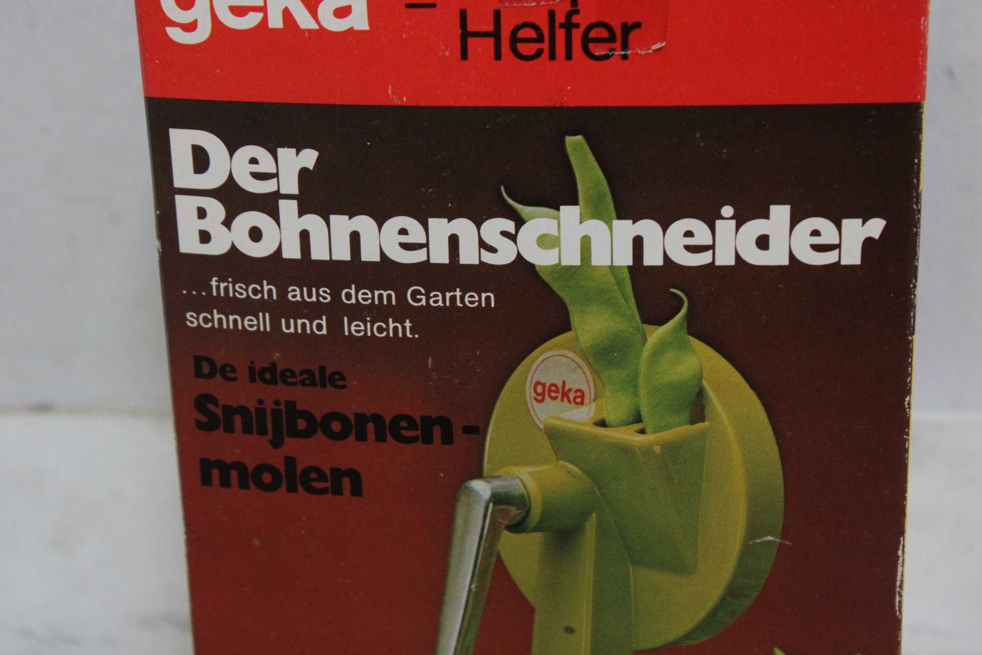 Geka Der Bohnenschneider Snijbonenmolen' – foto 4 – kavel bij GSD Auctions, Zoeterwoude