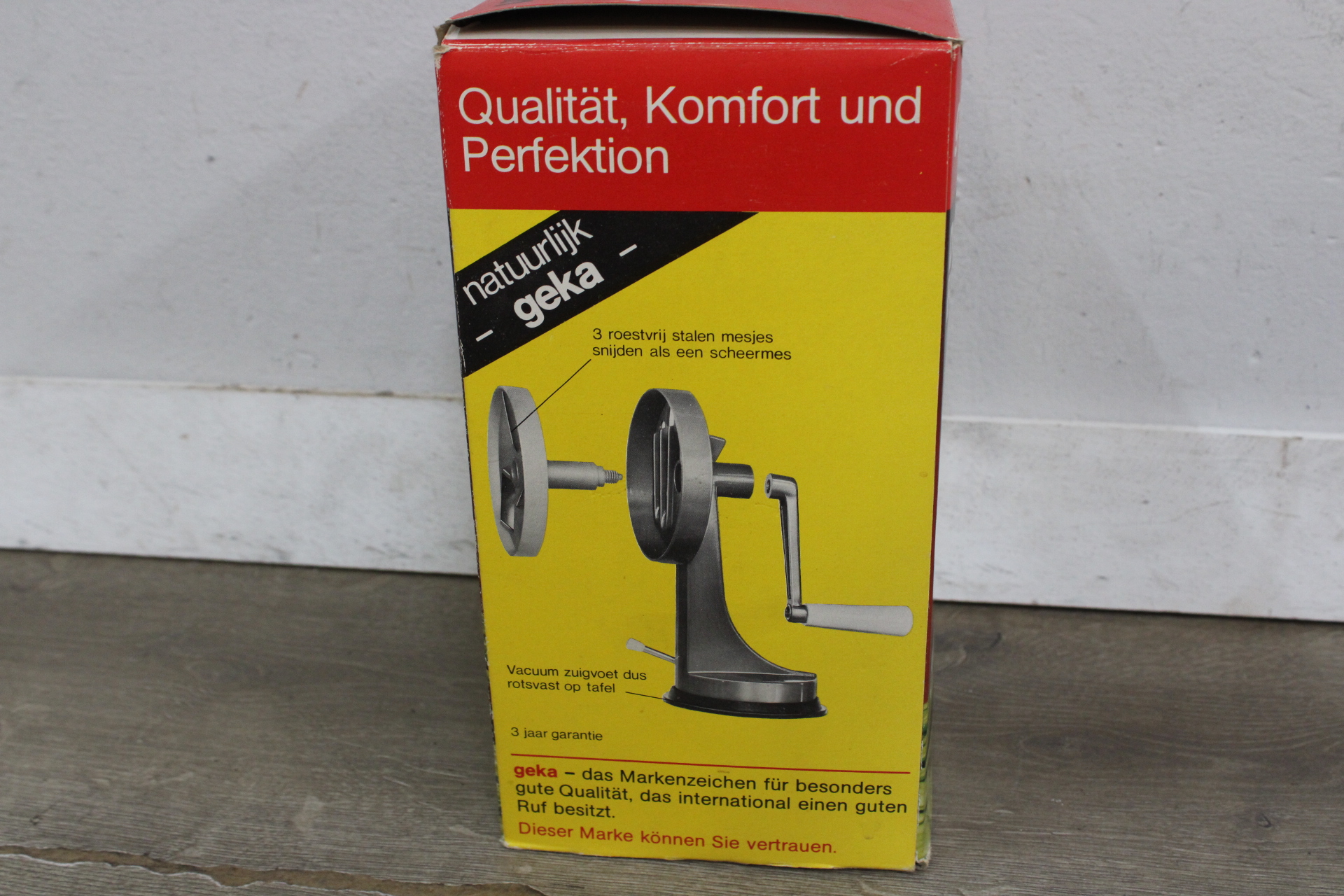 Geka Der Bohnenschneider Snijbonenmolen' – foto 5 – kavel bij GSD Auctions, Zoeterwoude