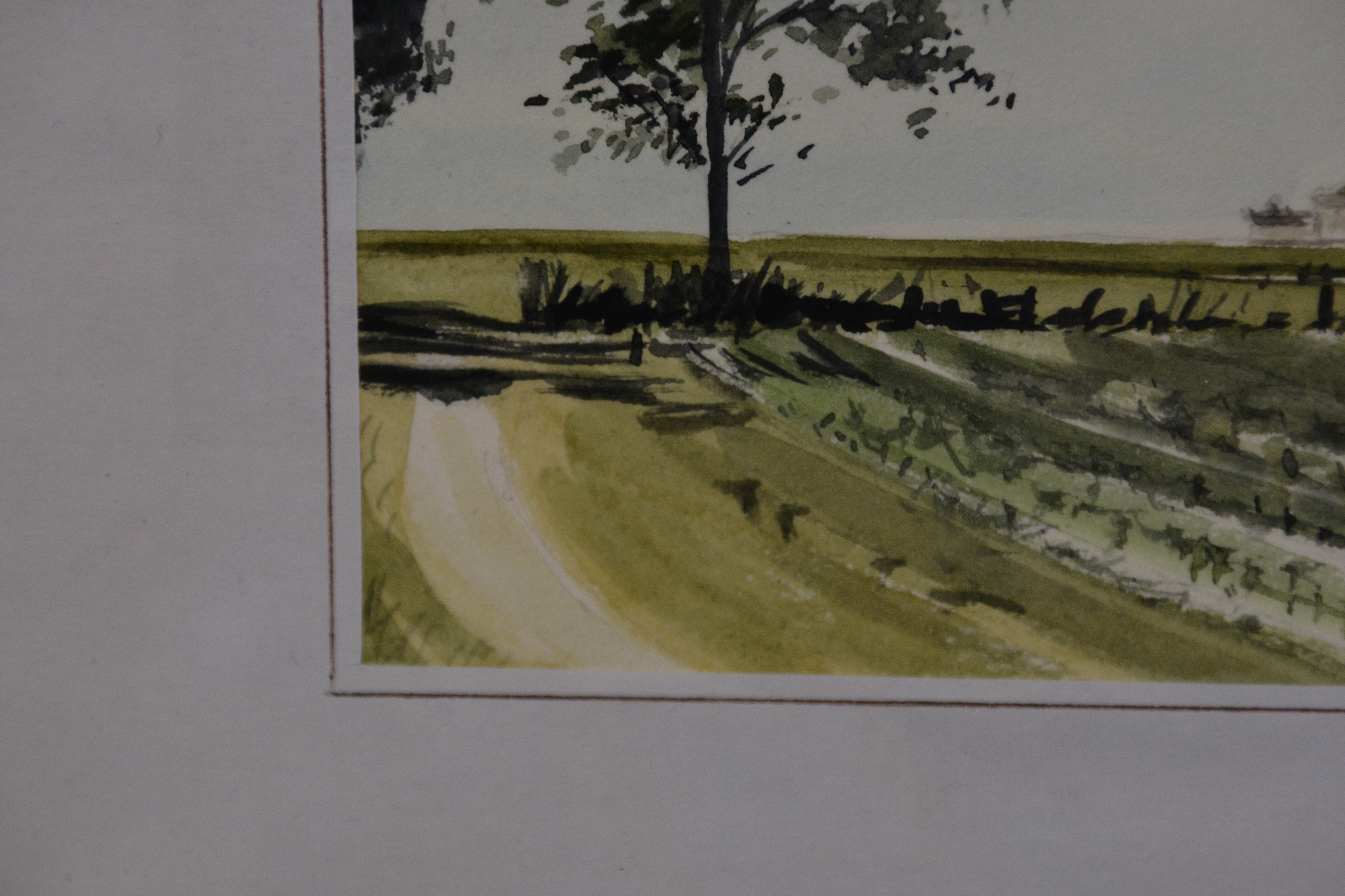 Aquarel van Pigeon Rémi: Mont St. Michel' – foto 6 – kavel bij GSD Auctions, Zoeterwoude