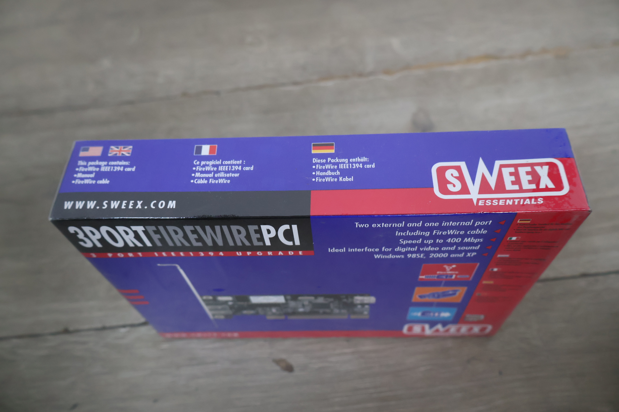 Sweex 3 Port FireWire PCI kaart' – foto 4 – kavel bij GSD Auctions, Zoeterwoude
