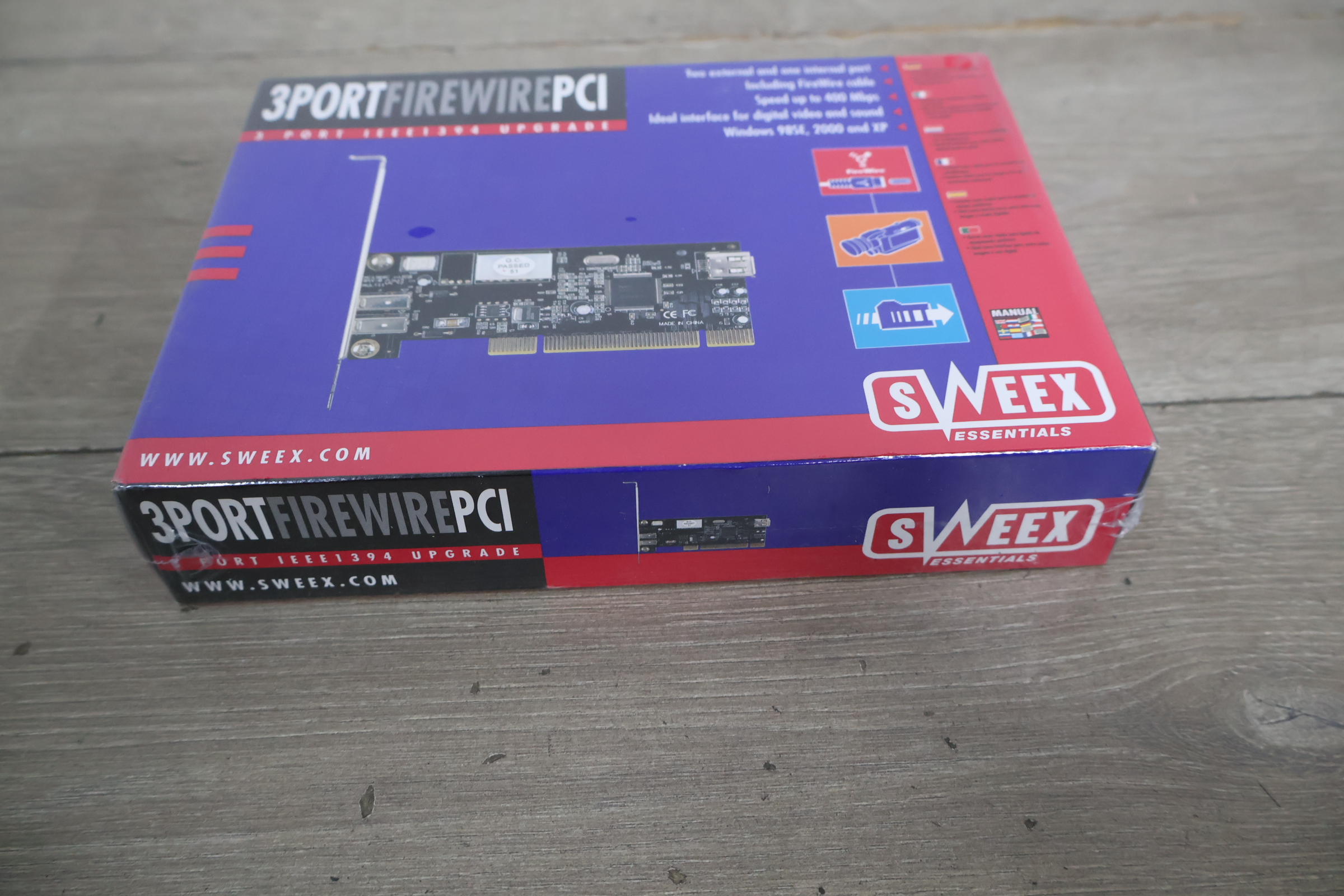 Sweex 3 Port FireWire PCI kaart' – foto 5 – kavel bij GSD Auctions, Zoeterwoude