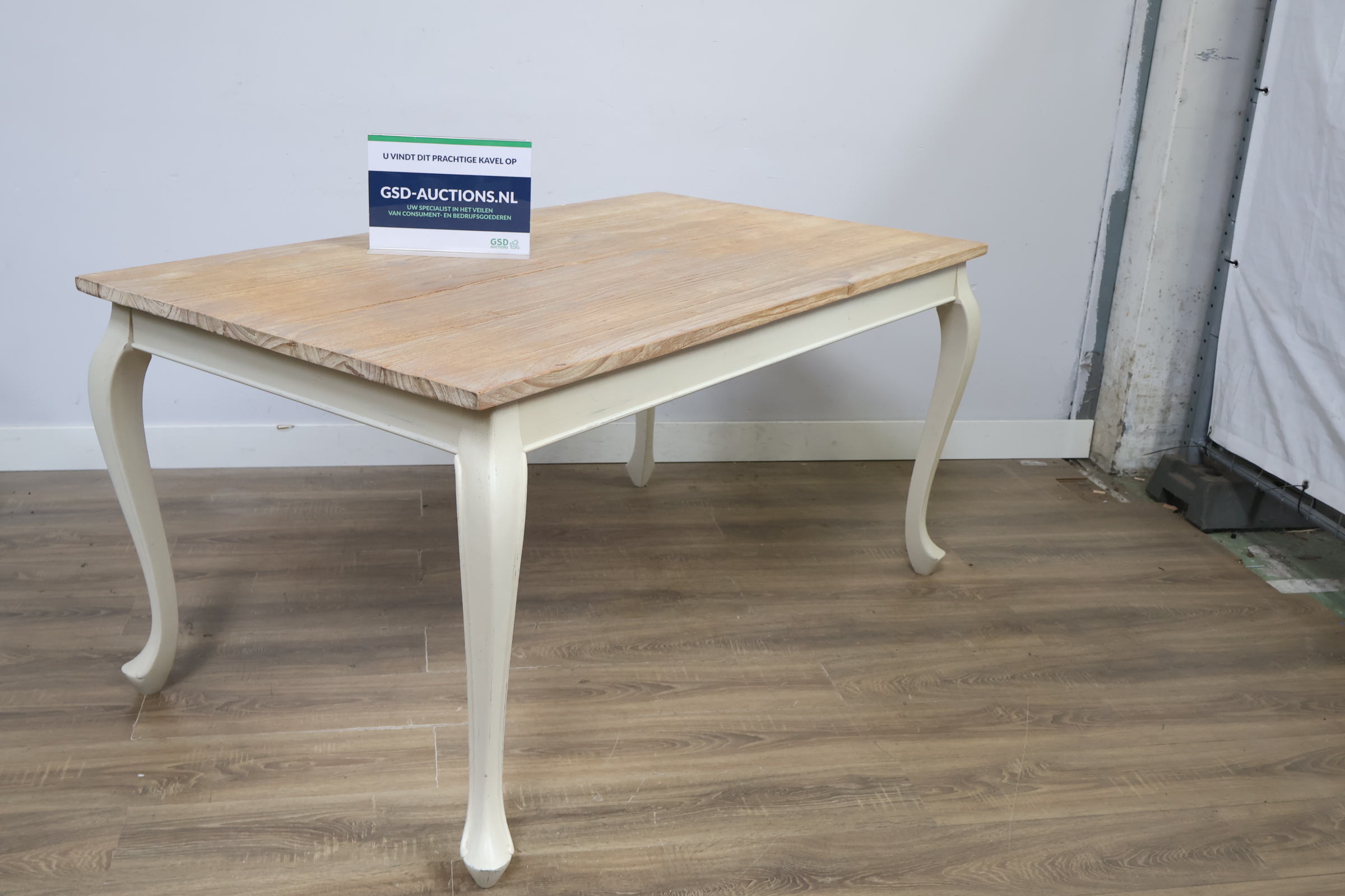 Landelijke Eettafel - 160cm x 90cm' – kavel bij GSD Auctions, Zoeterwoude