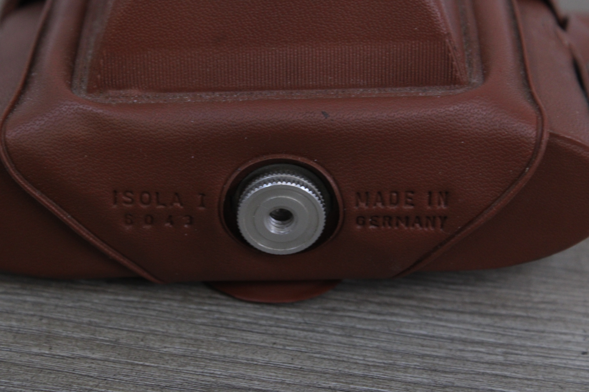 Agfa Isola I vintage camera met leren hoes' – foto 5 – kavel bij GSD Auctions, Zoeterwoude