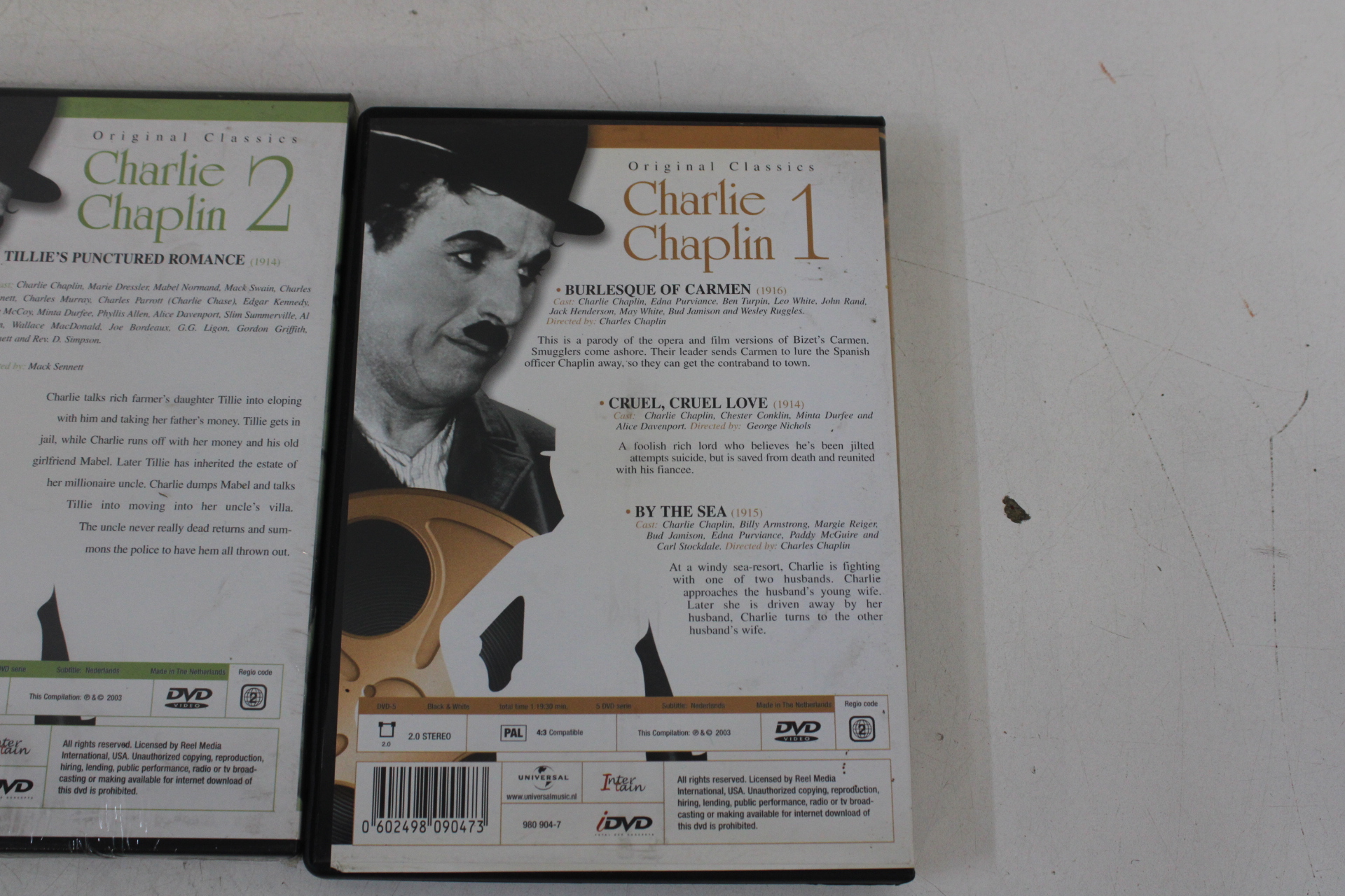 Charlie Chaplin DVD boxset 4 delen' – foto 8 – kavel bij GSD Auctions, Zoeterwoude