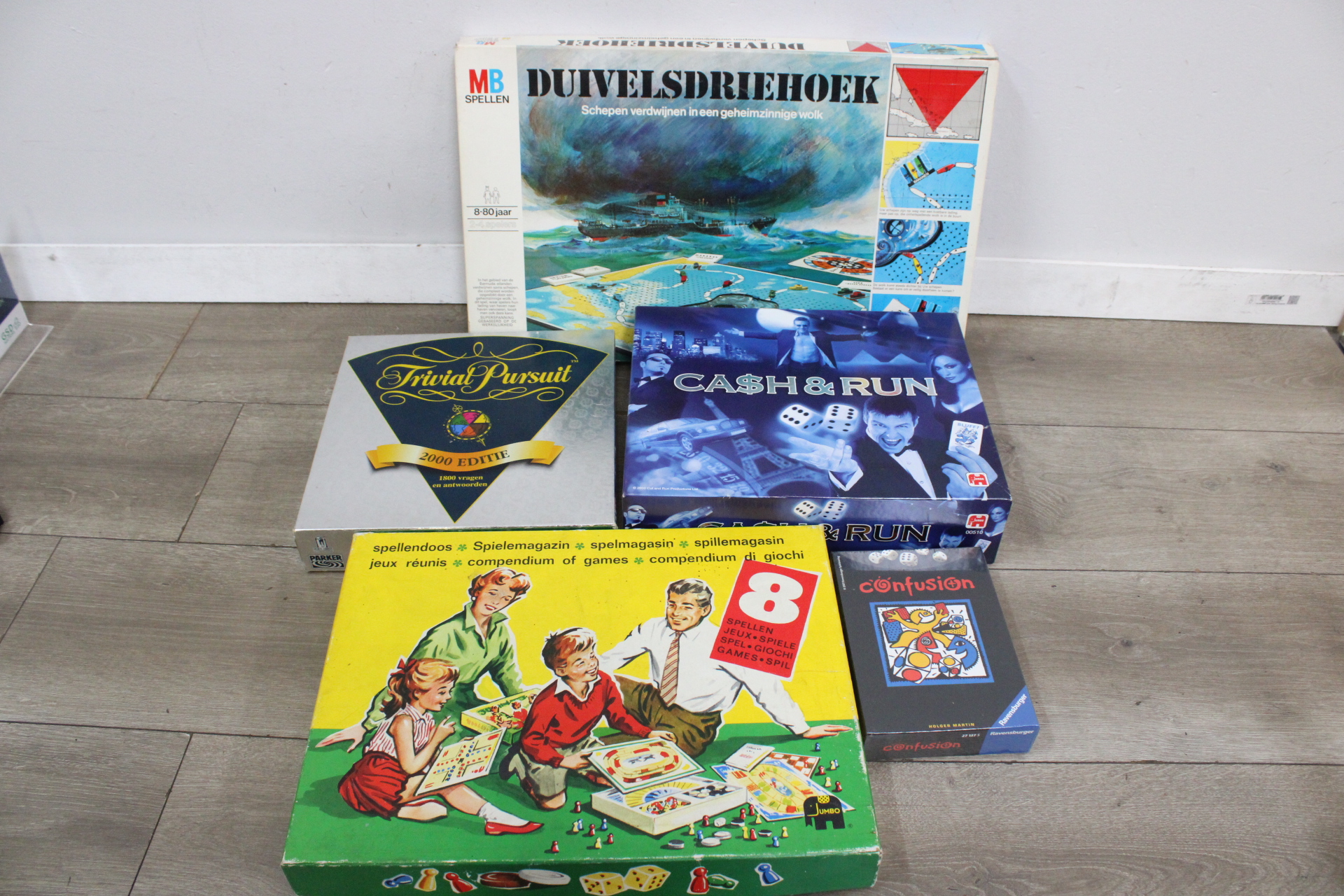 Spellenpakket met oa Trivial Pursuit, Cash & Run' – foto 2 – kavel bij GSD Auctions, Zoeterwoude