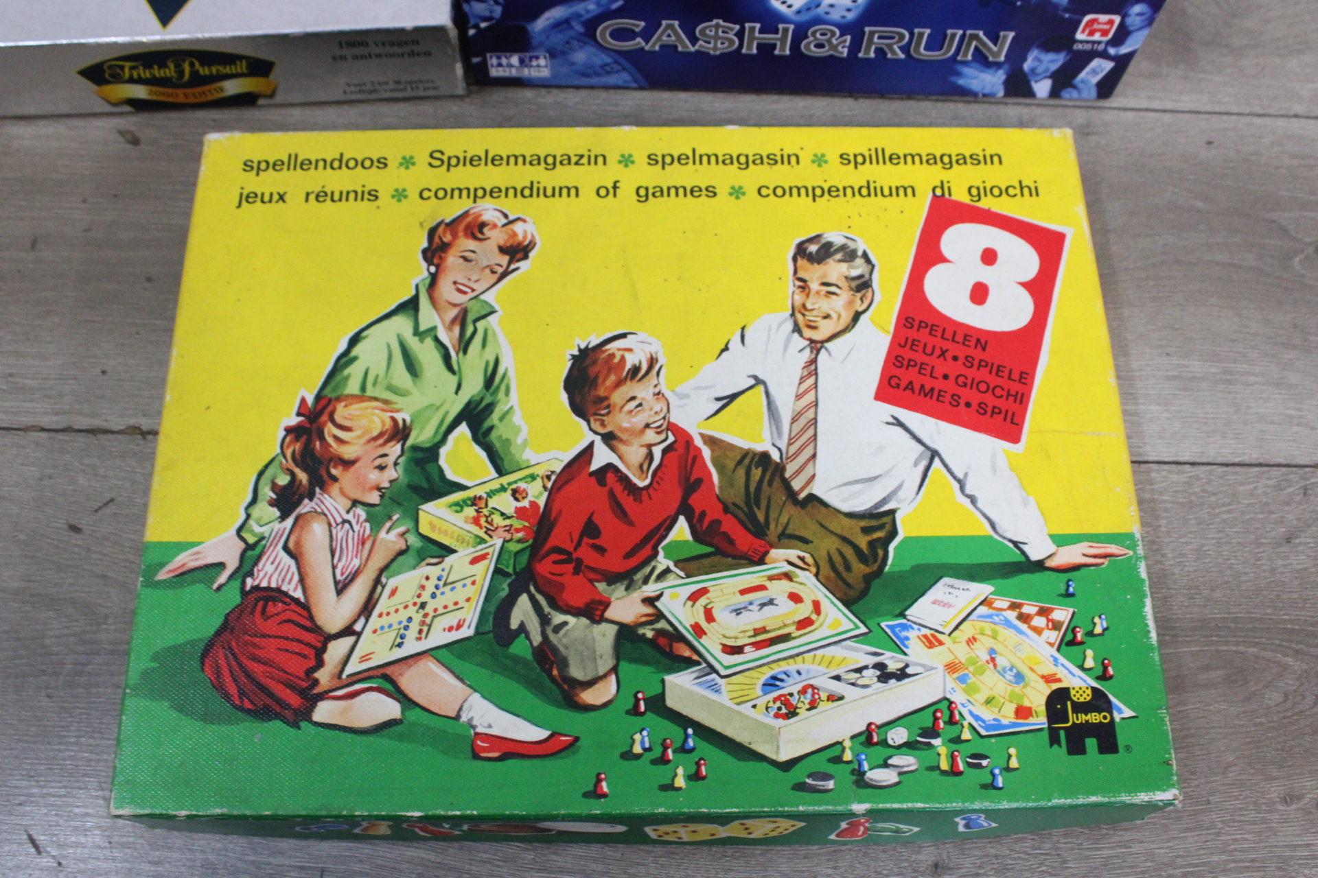 Spellenpakket met oa Trivial Pursuit, Cash & Run' – foto 5 – kavel bij GSD Auctions, Zoeterwoude