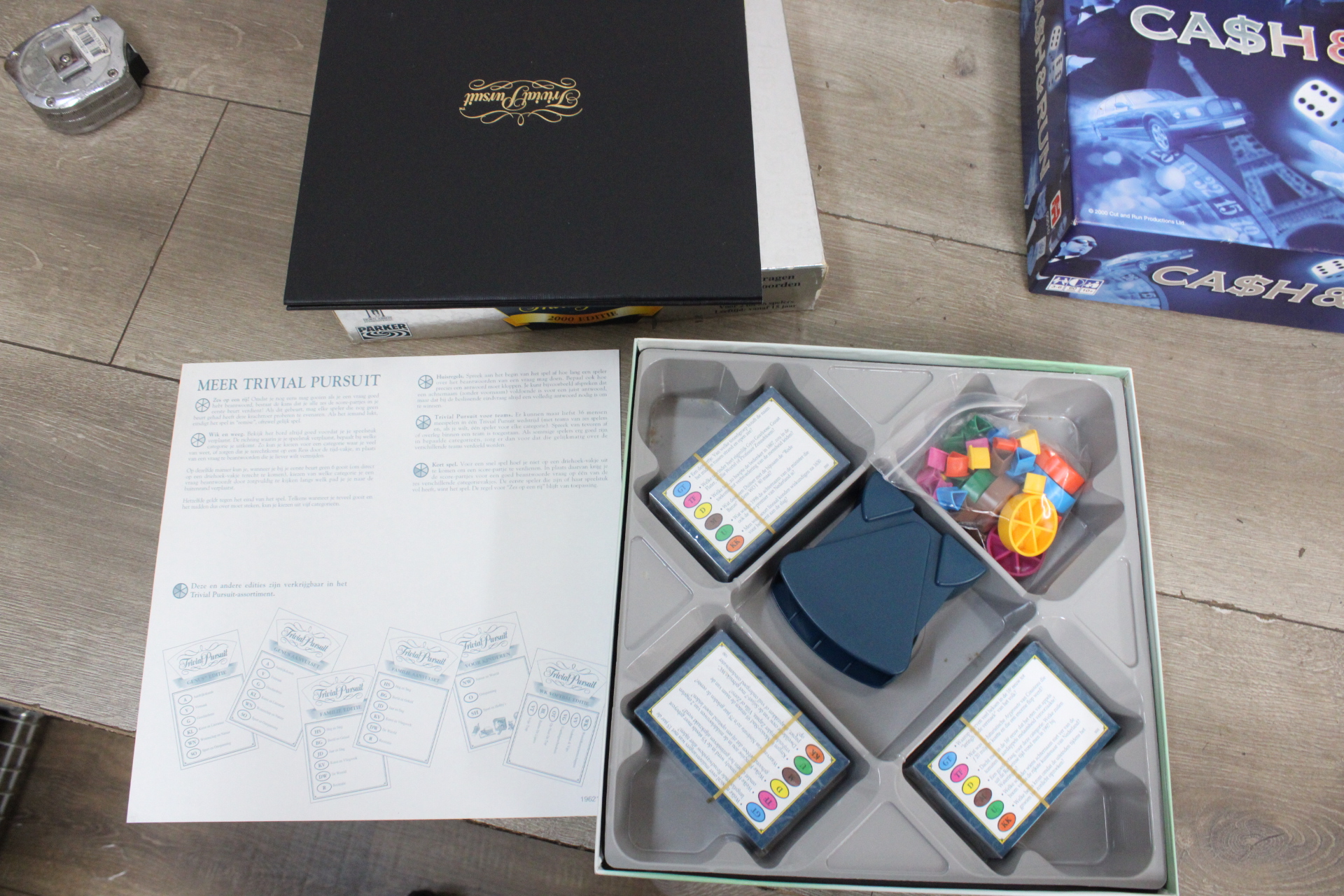 Spellenpakket met oa Trivial Pursuit, Cash & Run' – foto 8 – kavel bij GSD Auctions, Zoeterwoude