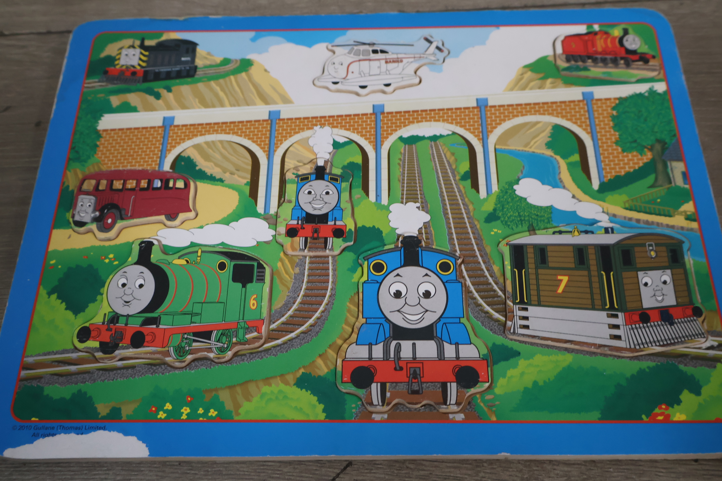 Houten kinderspellen met dieren en Thomas de Trein' – foto 6 – kavel bij GSD Auctions, Zoeterwoude