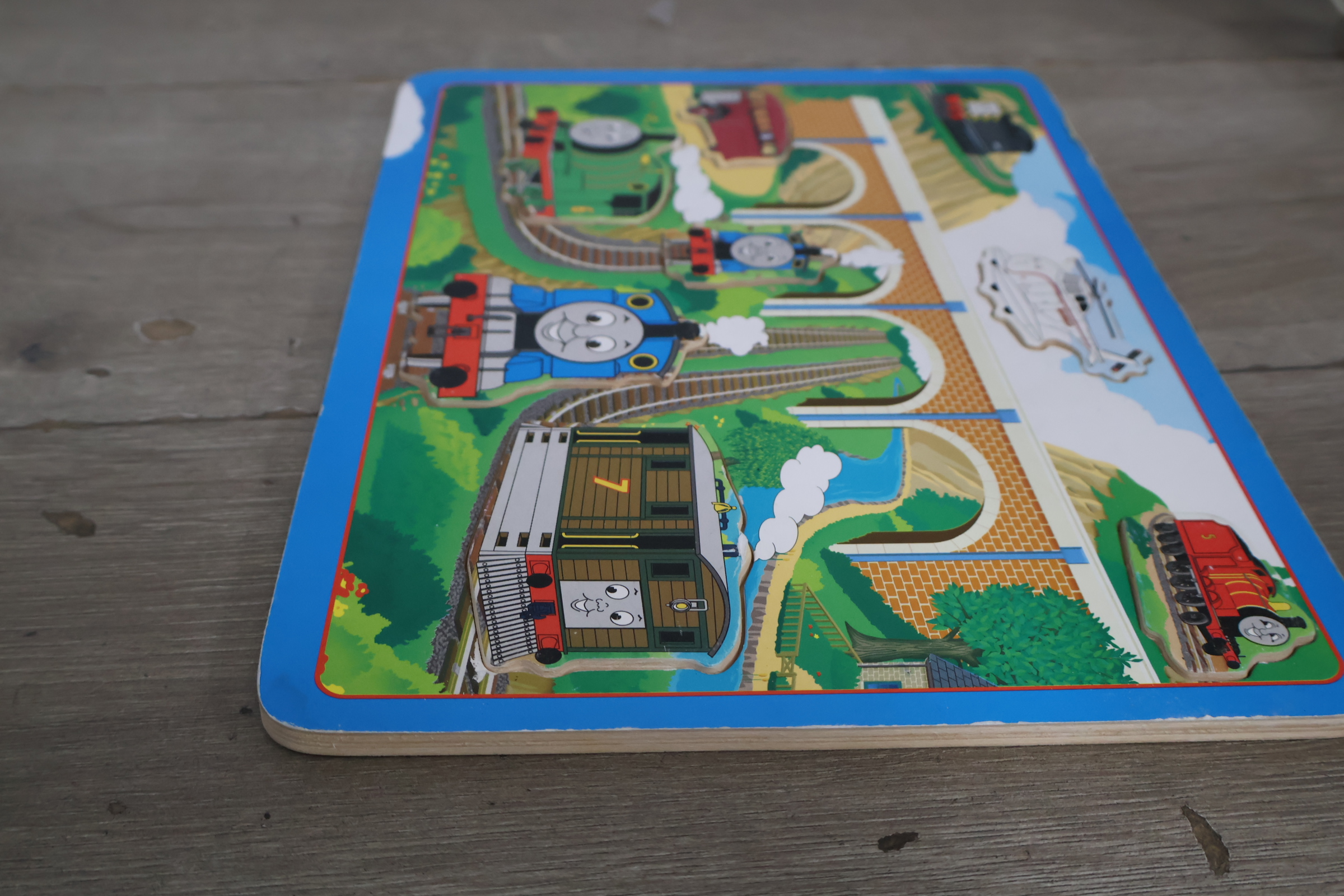 Houten kinderspellen met dieren en Thomas de Trein' – foto 8 – kavel bij GSD Auctions, Zoeterwoude