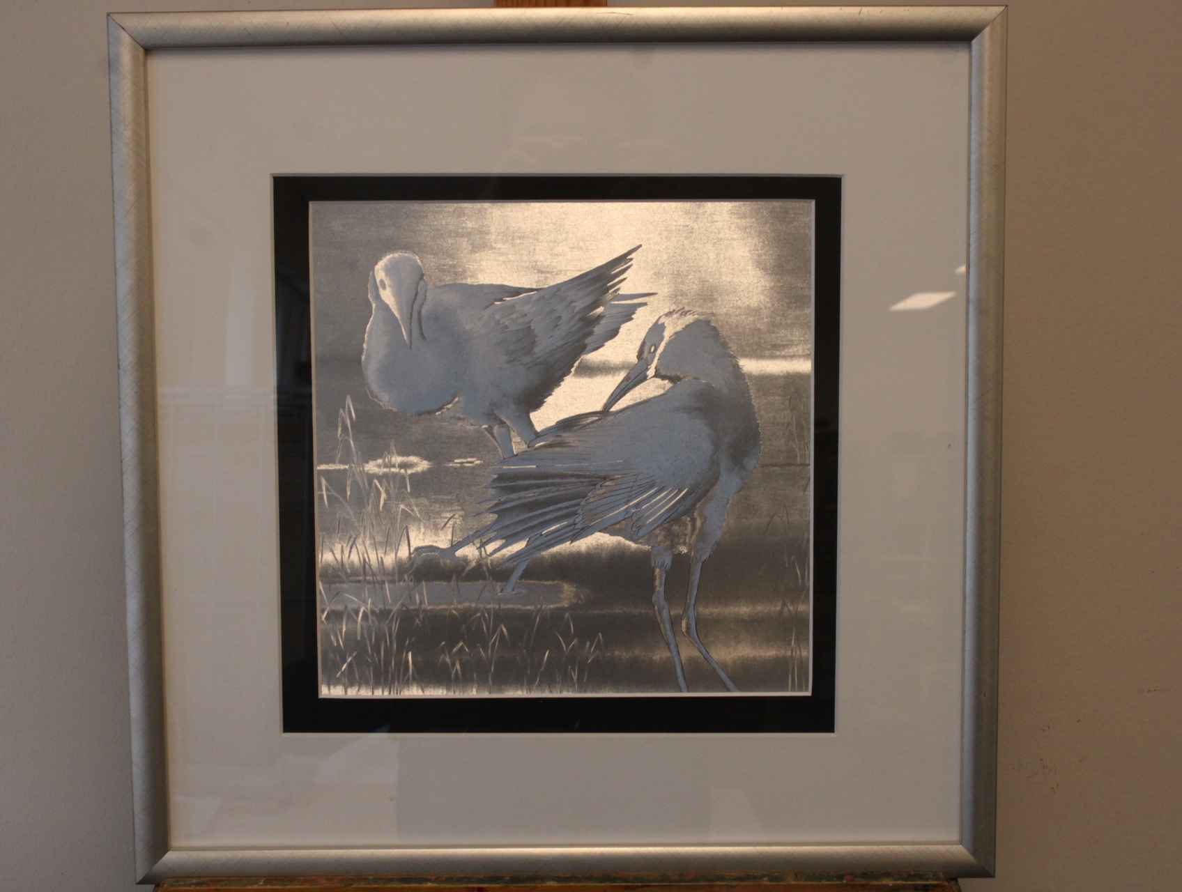 Ingelijste print van vogels' – kavel bij GSD Auctions, Zoeterwoude