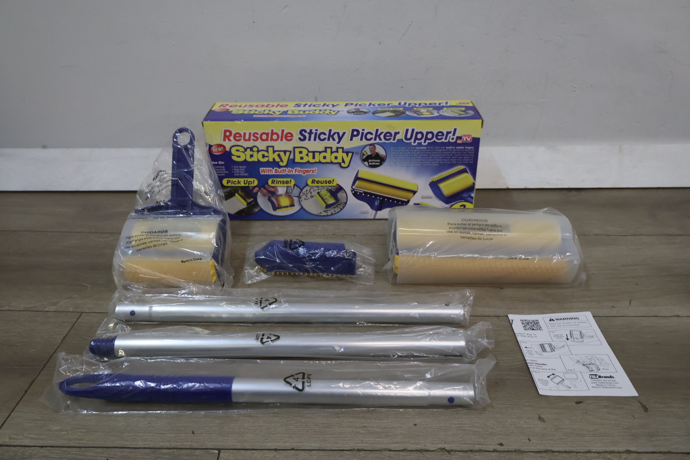 Reusable Sticky Buddy Sticky Picker Upper' – foto 3 – kavel bij GSD Auctions, Zoeterwoude