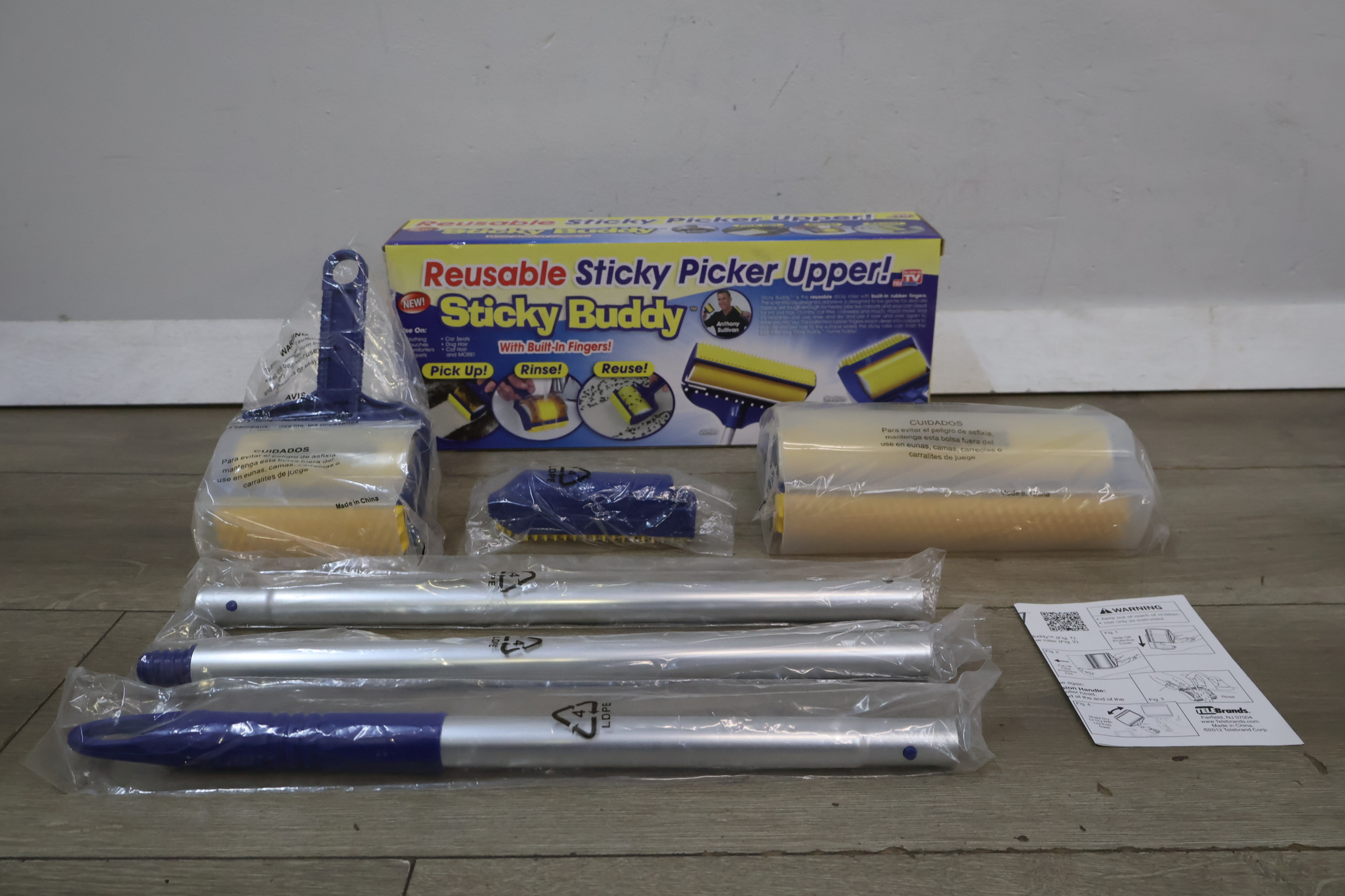Reusable Sticky Buddy Sticky Picker Upper' – foto 4 – kavel bij GSD Auctions, Zoeterwoude
