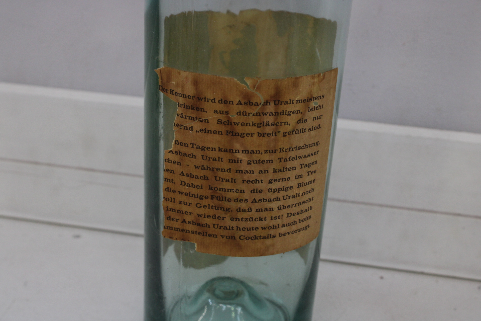 Decoratieve Asbach Uralt Fles Jenever (leeg)' – foto 7 – kavel bij GSD Auctions, Zoeterwoude