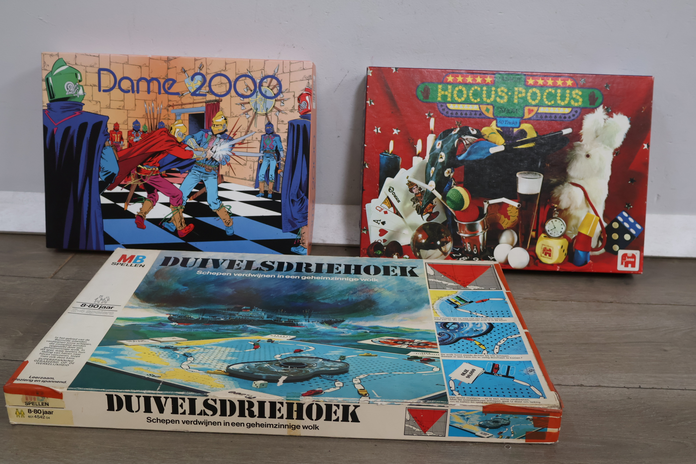 Verzameling Spellen - Duivelsdriehoek van MB Spellen' – foto 3 – kavel bij GSD Auctions, Zoeterwoude
