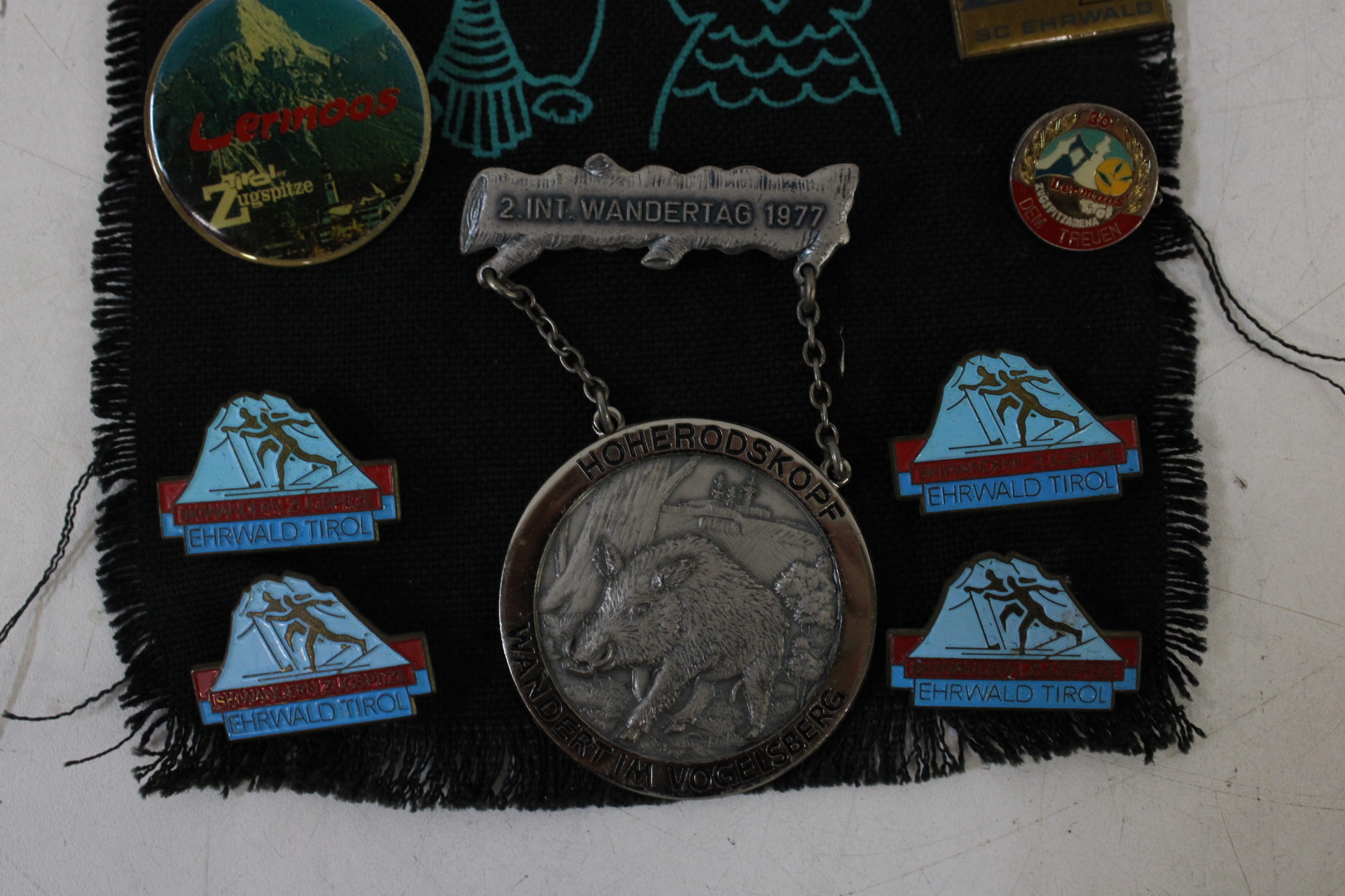 Wandkleed met Tirolse souvenirs' – foto 8 – kavel bij GSD Auctions, Zoeterwoude