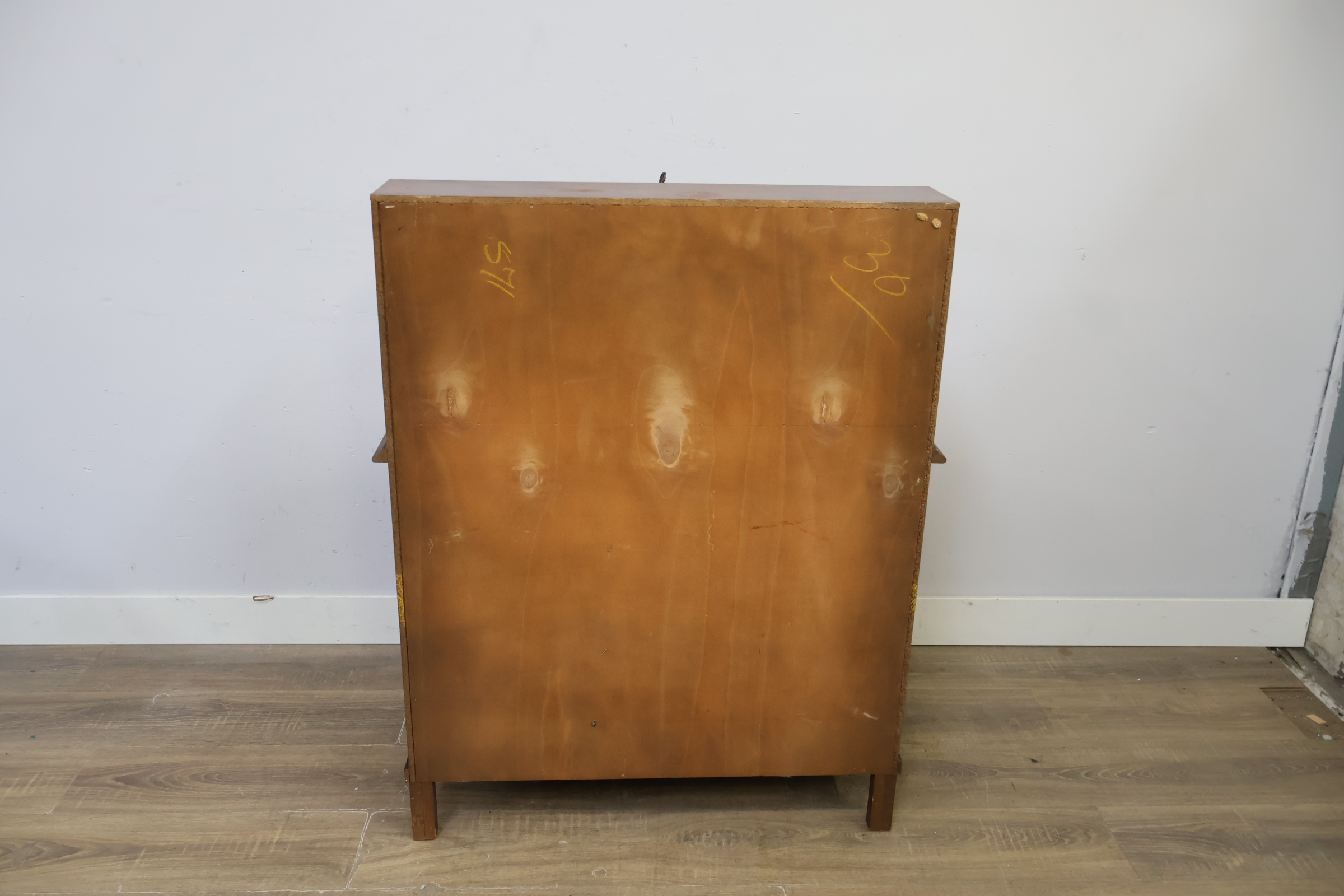 Klassiek bruin houten secretaire met laden – foto 6 – kavel bij GSD Auctions, Zoeterwoude