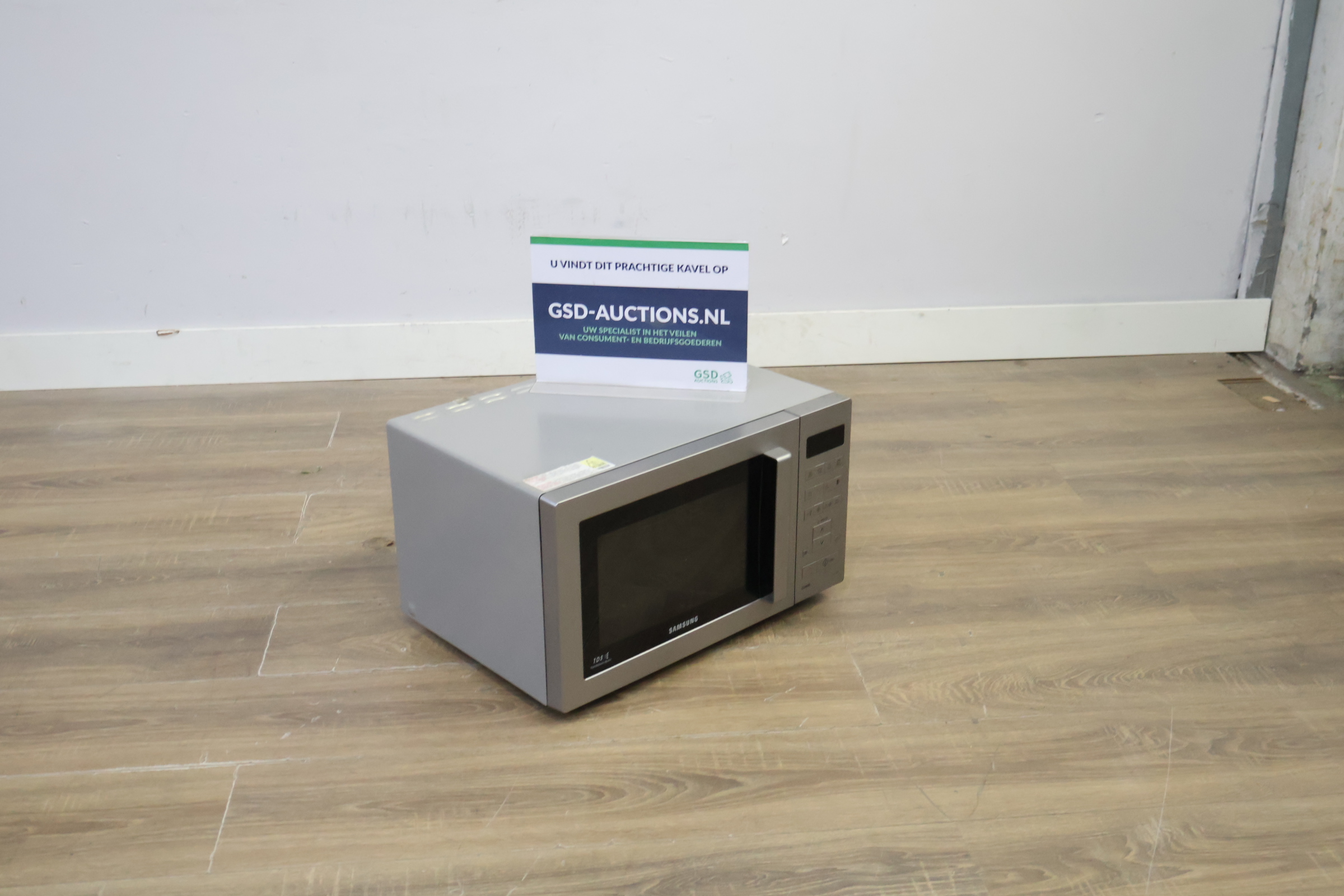 Samsung magnetron 23L zilver – kavel bij GSD Auctions, Zoeterwoude