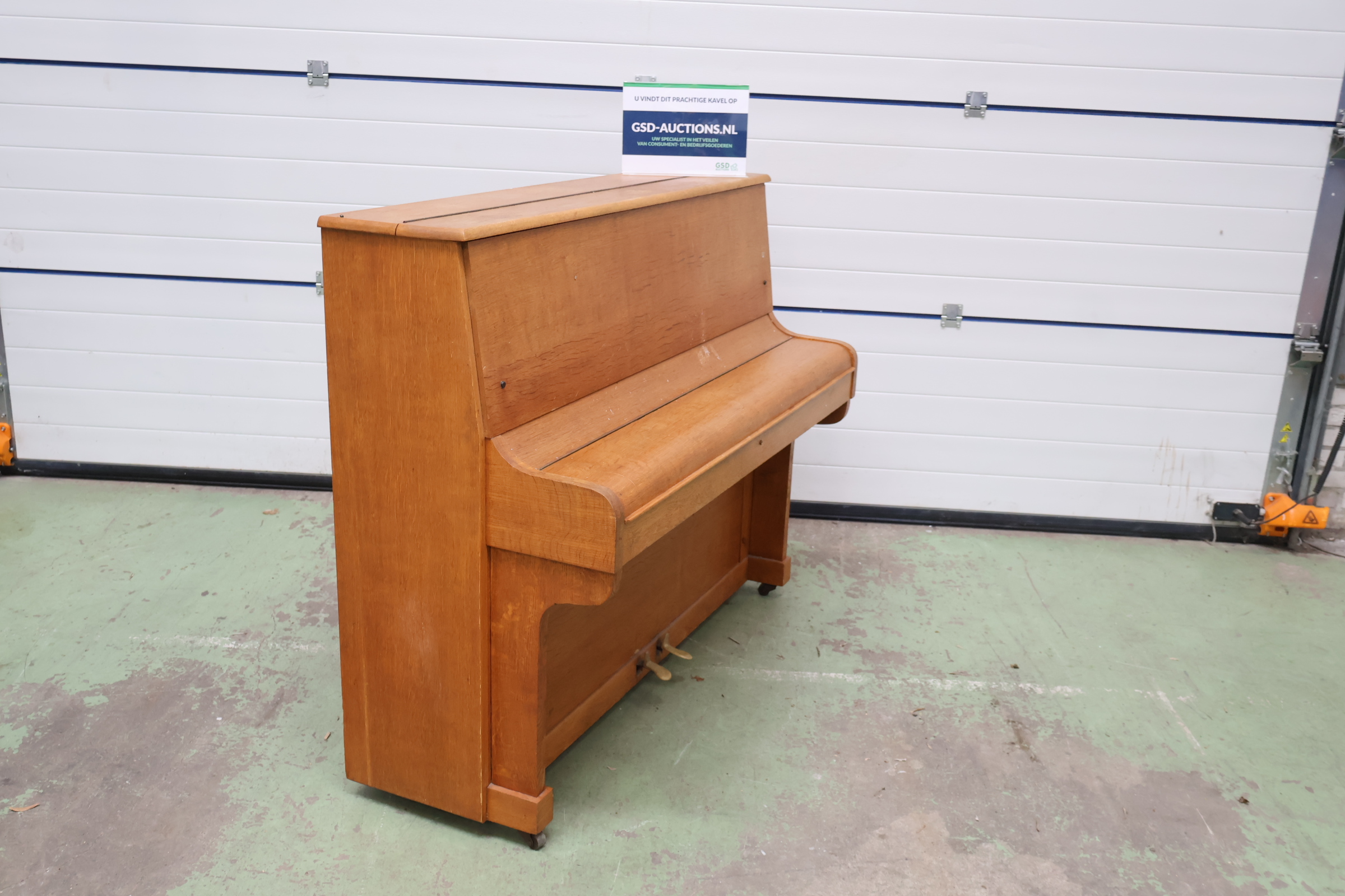 Upright houten piano – foto 2 – kavel bij GSD Auctions, Zoeterwoude