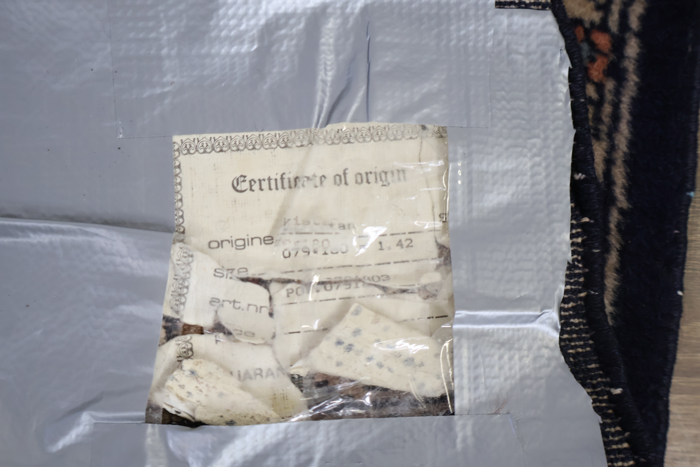 Traditioneel oosters vloerkleed met patroon – foto 3 – kavel bij GSD Auctions, Zoeterwoude