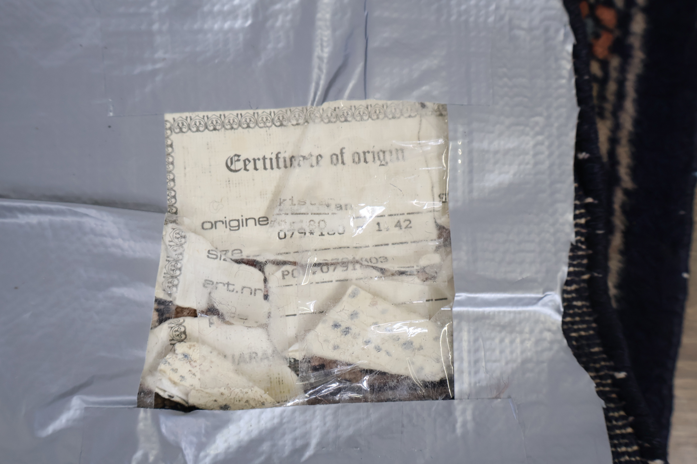 Traditioneel oosters vloerkleed met patroon – foto 4 – kavel bij GSD Auctions, Zoeterwoude