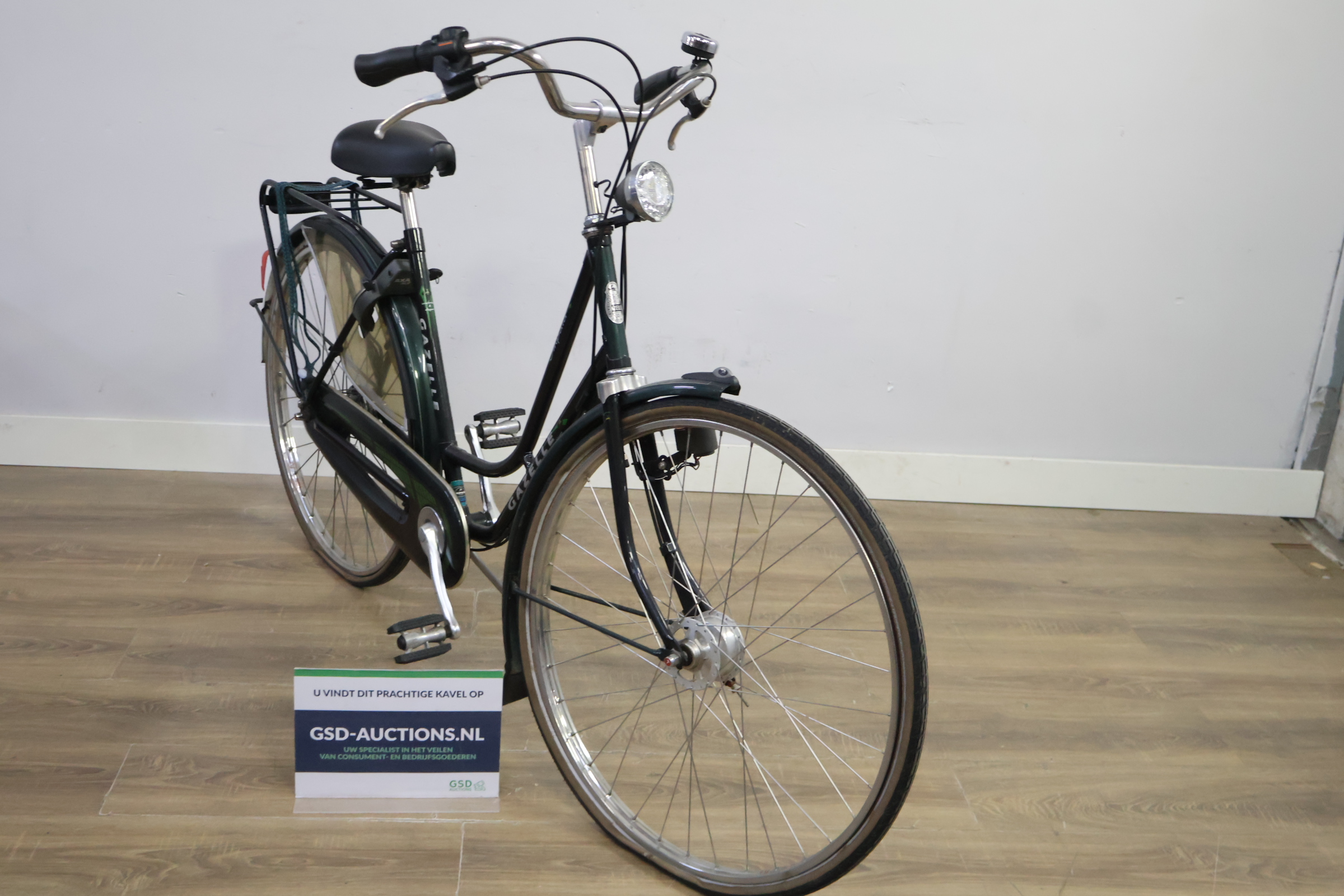 Gazelle damesfiets zwart met stalen frame – foto 2 – kavel bij GSD Auctions, Zoeterwoude