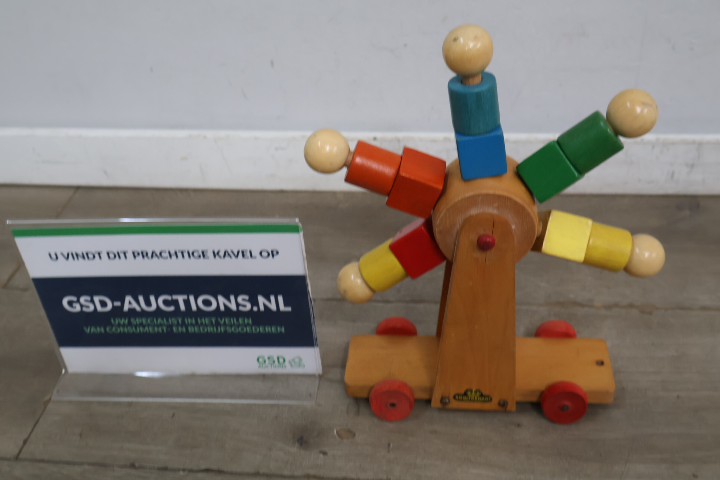 Houten speelgoed reuzenrad Nooitgedagt – foto 2 – kavel bij GSD Auctions, Zoeterwoude